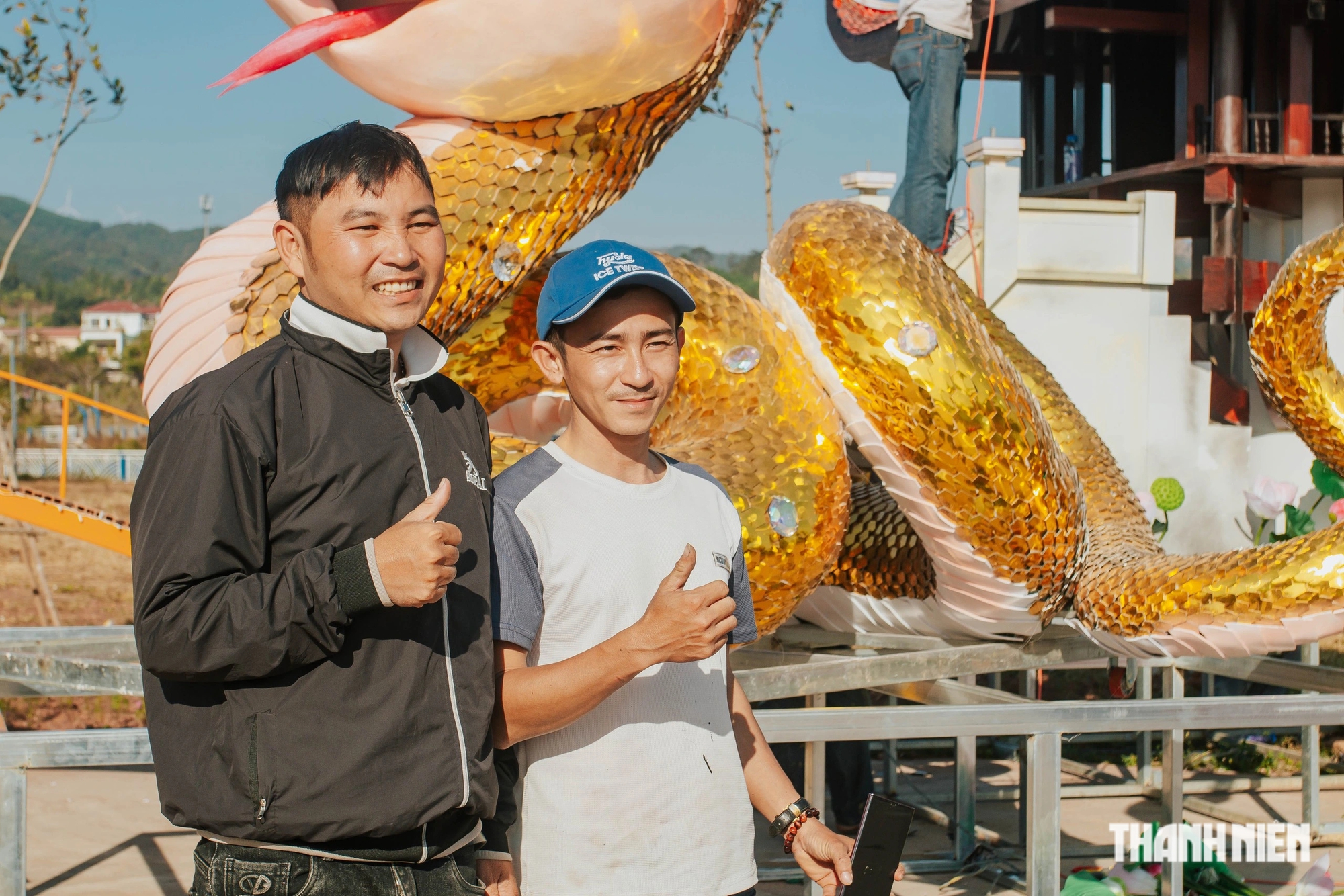 Xuất hiện thêm linh vật rắn mới do đôi tay nghệ nhân Đinh Văn Tâm tạo nên- Ảnh 3.