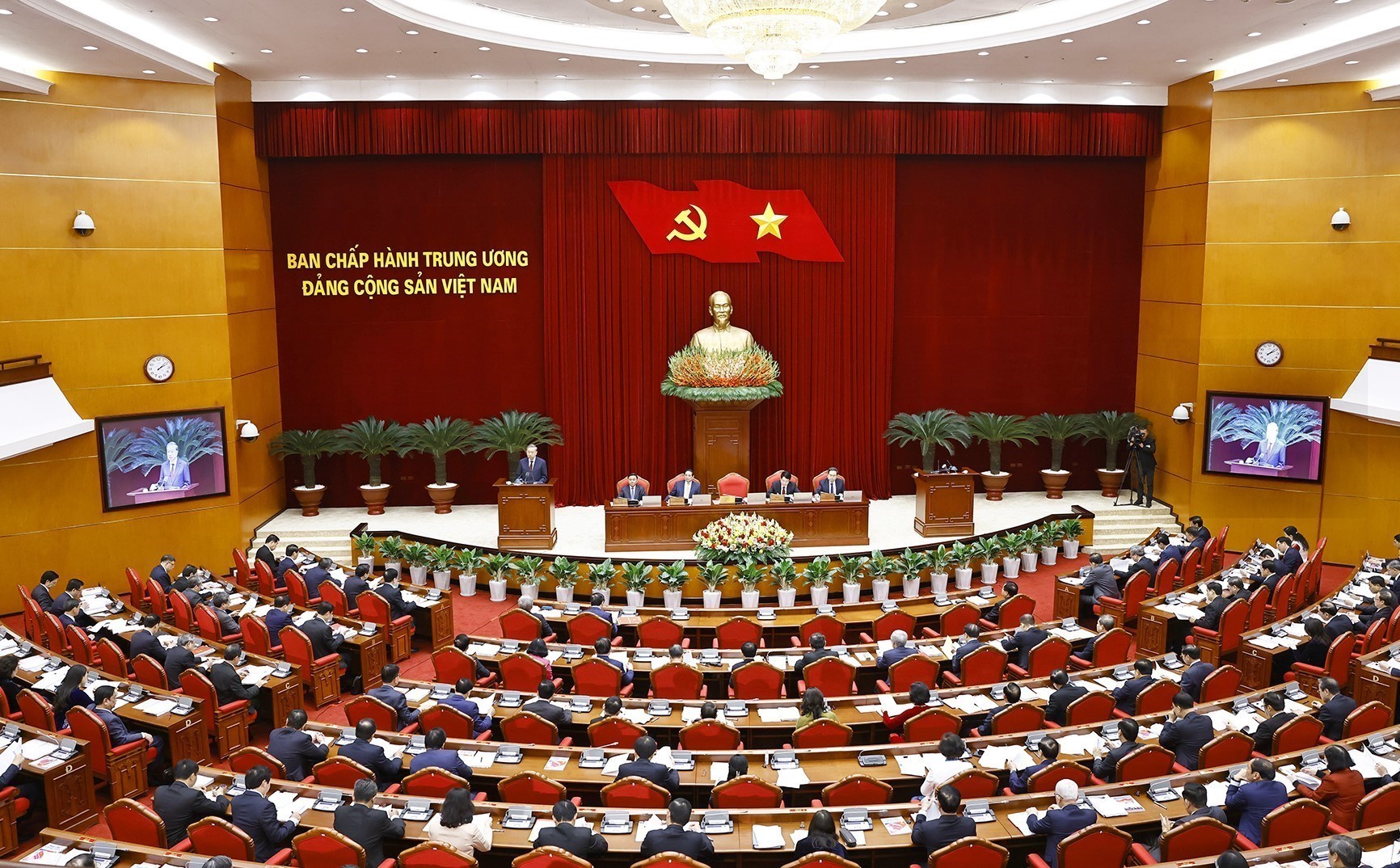 Ph&aacute;t biểu khai mạc của Tổng B&iacute; thư T&ocirc; L&acirc;m tại Hội nghị Ban Chấp h&agrave;nh T.Ư Đảng kh&oacute;a XIII- Ảnh 2.