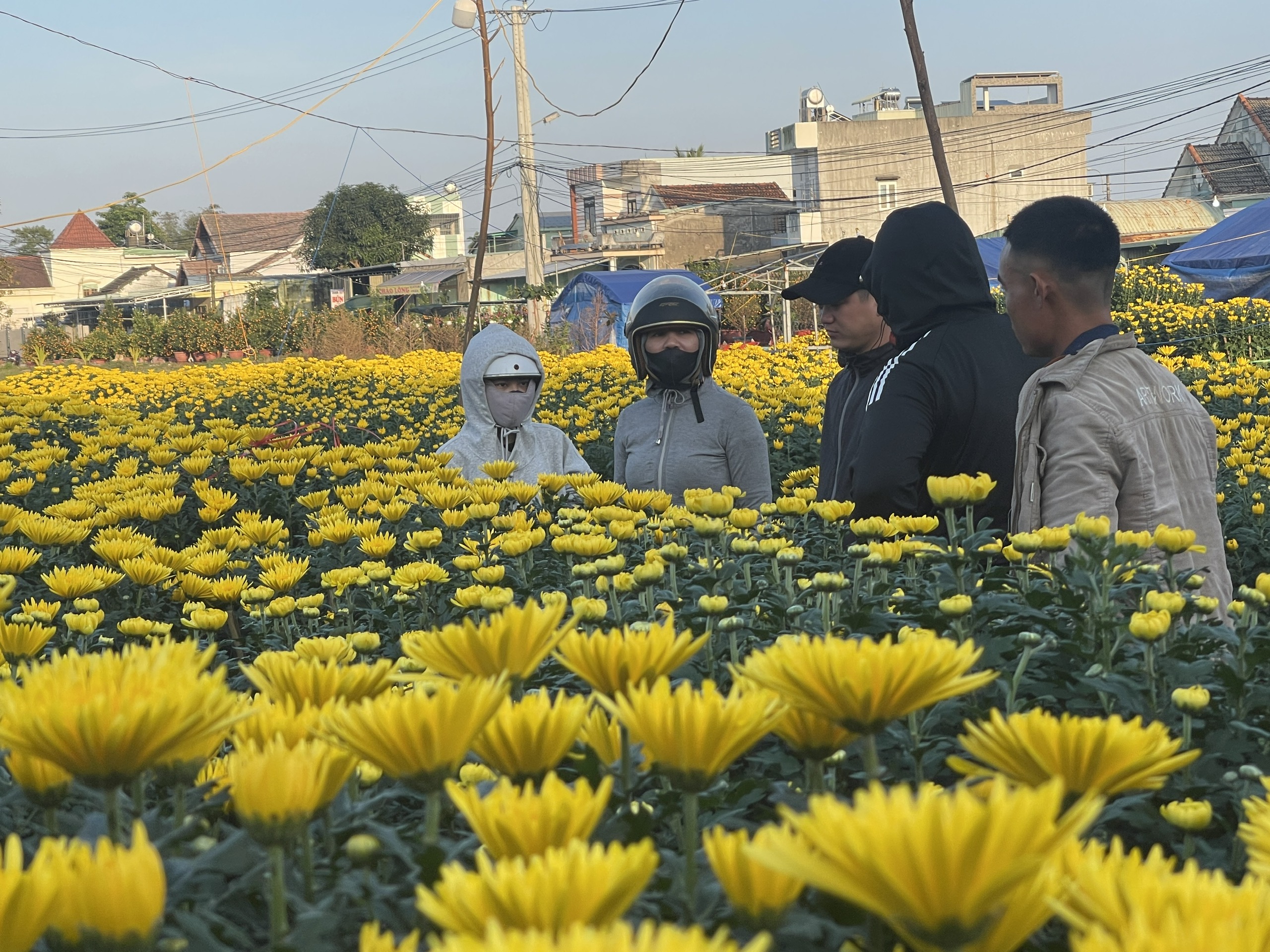 Chợ hoa năm nay người bán nhiều hơn khách mua, tiểu thương lo sợ- Ảnh 5.