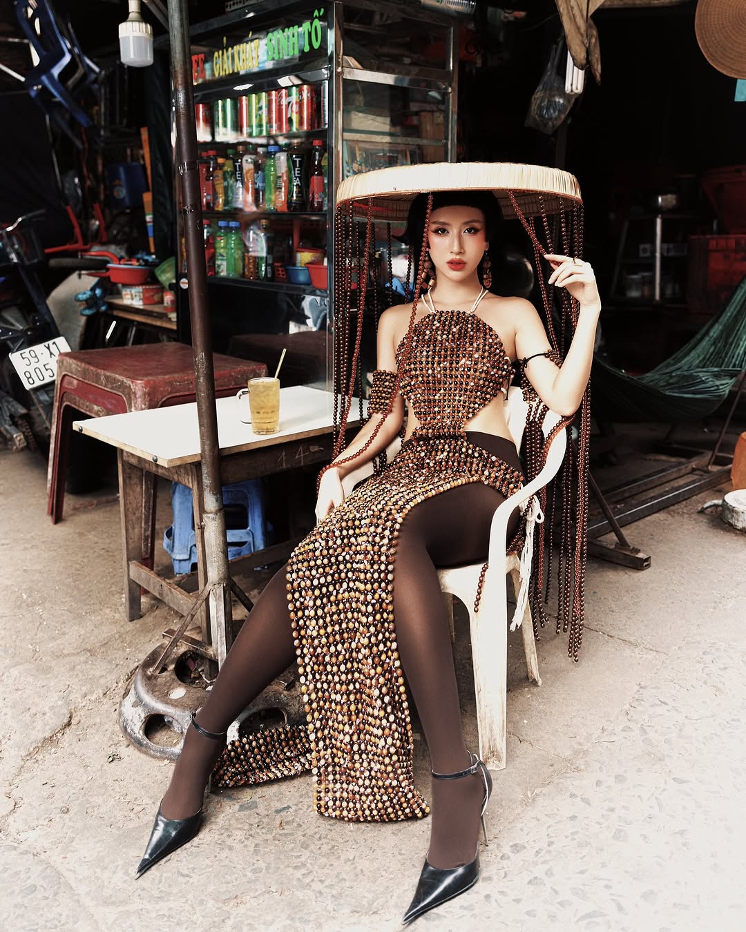 Μάθετε το στυλ μόδας «καλωσορίσματος της άνοιξης» των Βιετναμέζικων καλλονών - Φωτογραφία 6. Học hỏi phong cách thời trang ‘chào xuân’ của các mỹ nhân Việt- Ảnh 6.