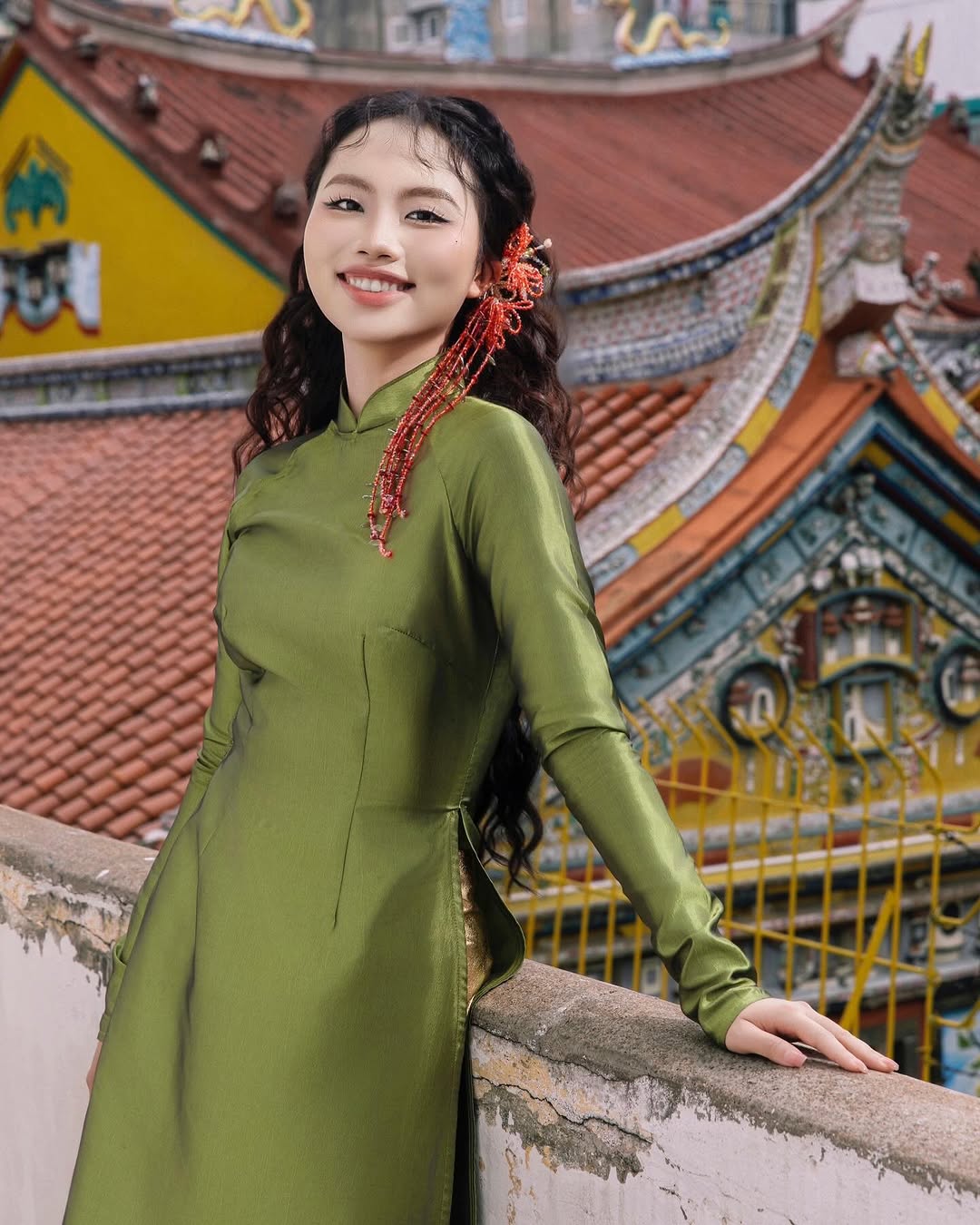 Μάθετε το στυλ μόδας «καλωσορίσματος της άνοιξης» των Βιετναμέζικων καλλονών - Φωτογραφία 9. Học hỏi phong cách thời trang ‘chào xuân’ của các mỹ nhân Việt- Ảnh 9.