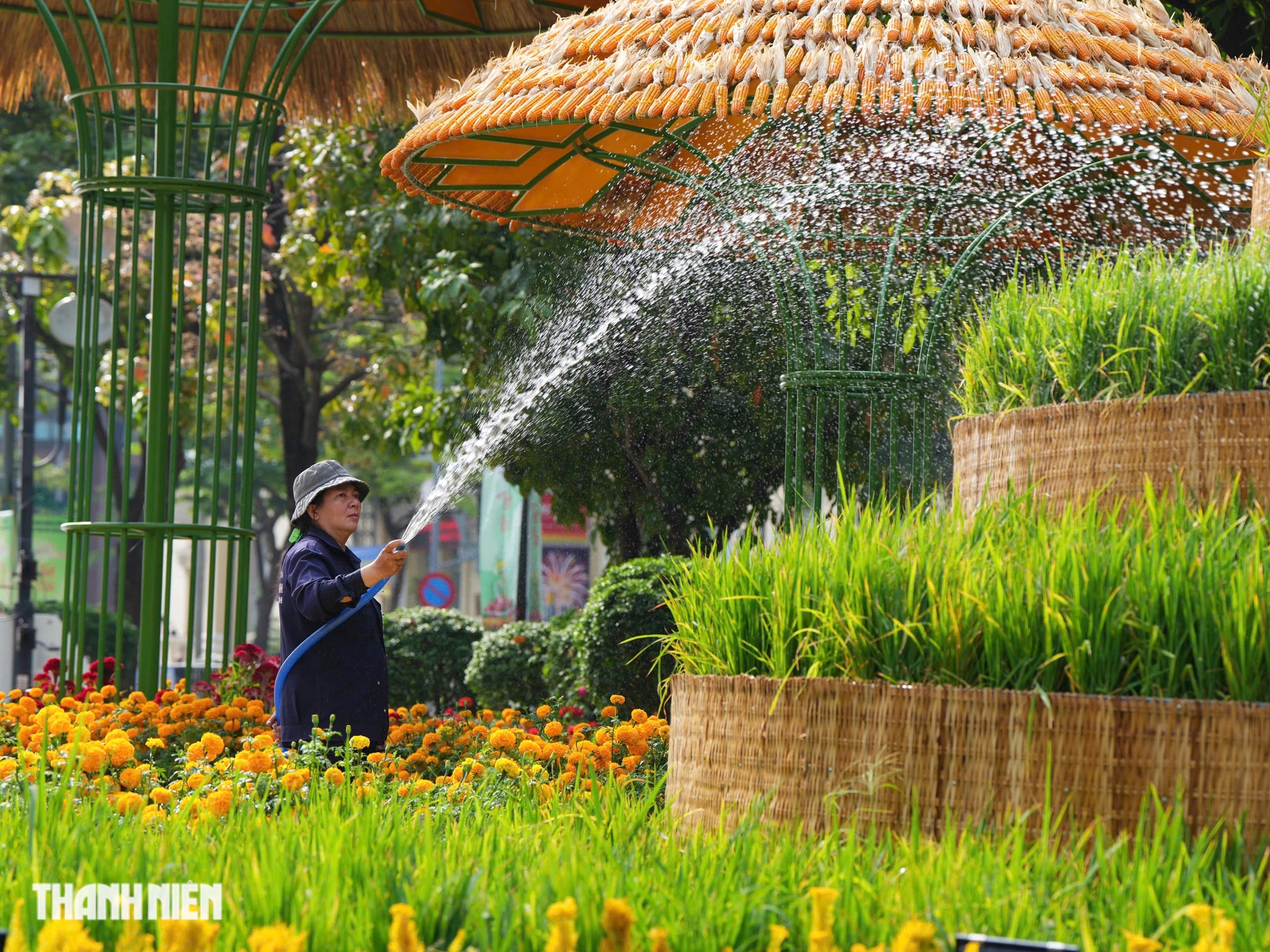 28 tết, ngắm 90 linh vật rắn trên đường hoa Nguyễn Huệ sẵn sàng đón khách check-in- Ảnh 16.