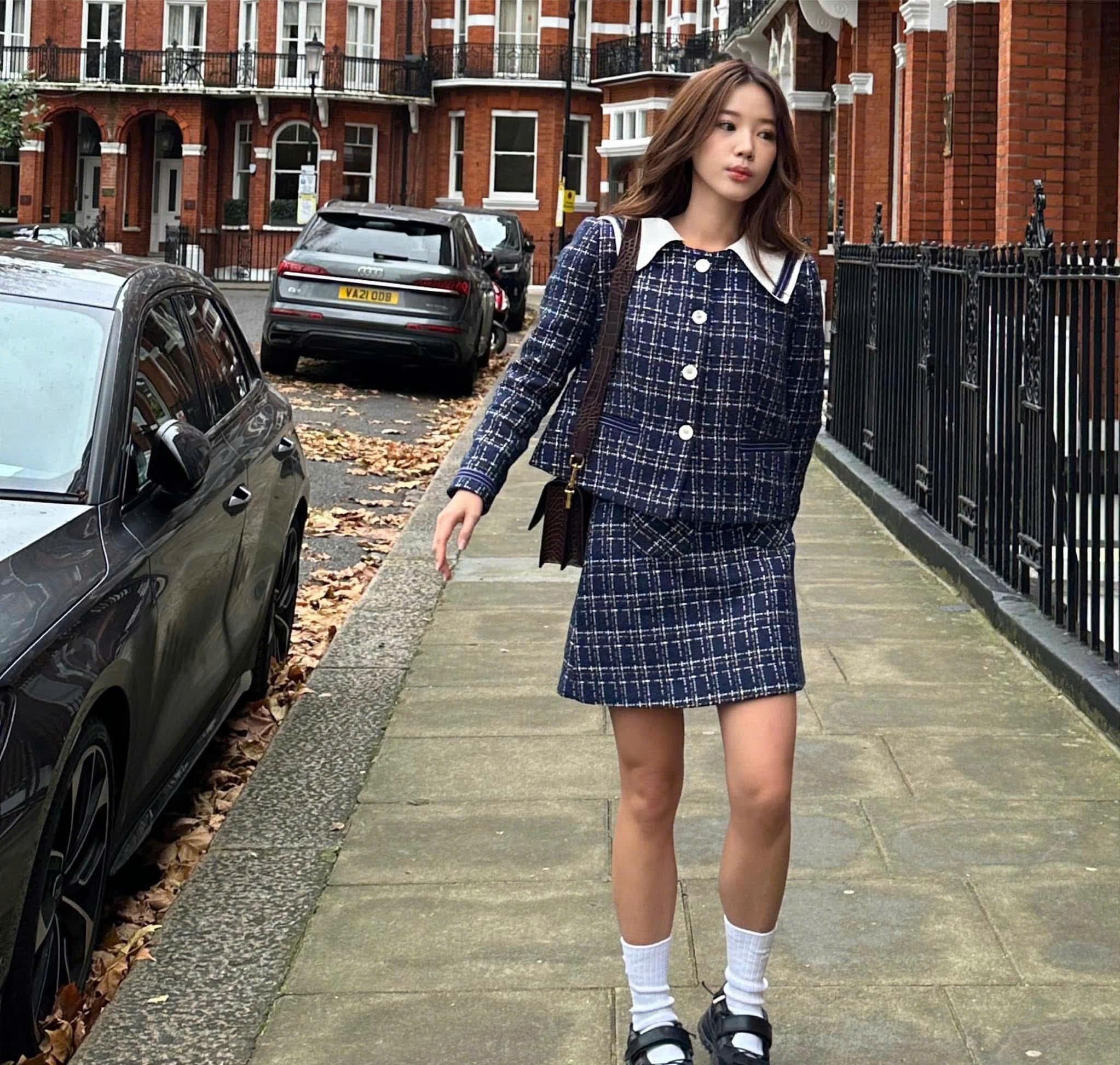 Preppy styl, klíč k intelektuální a luxusní kráse - Foto 5. Phong cách preppy, chìa khóa cho vẻ đẹp trí thức và sang trọng- Ảnh 5.
