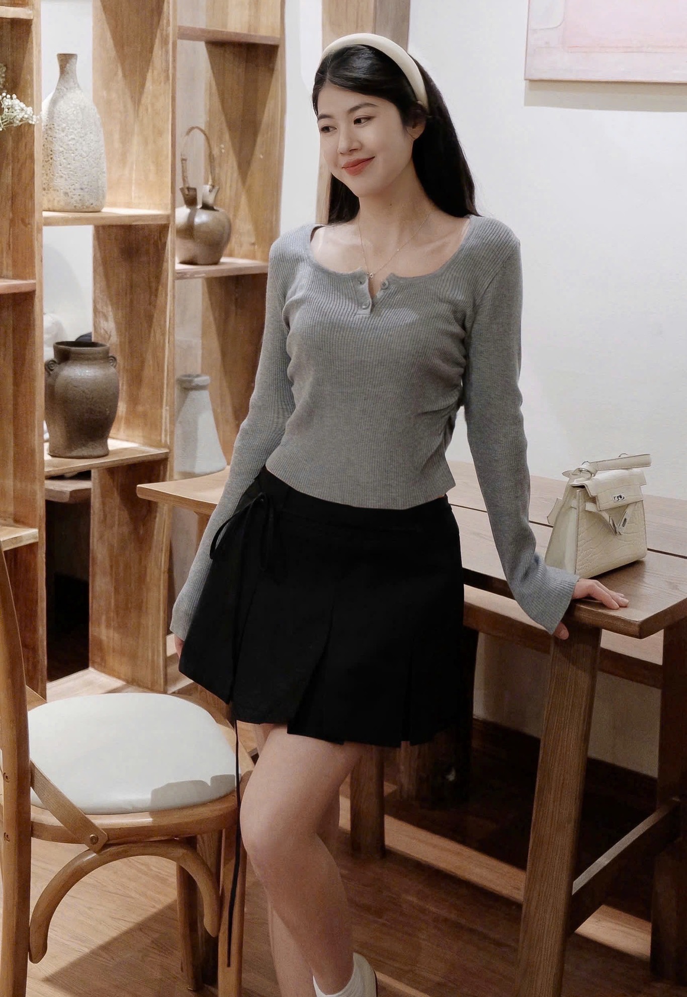 1,001 cara untuk menyelaraskan baju sejuk yang hangat dan bergaya - Foto 5. 1.001 công thức phối đồ với áo len vừa ấm áp mà cũng thật thời thượng- Ảnh 5.