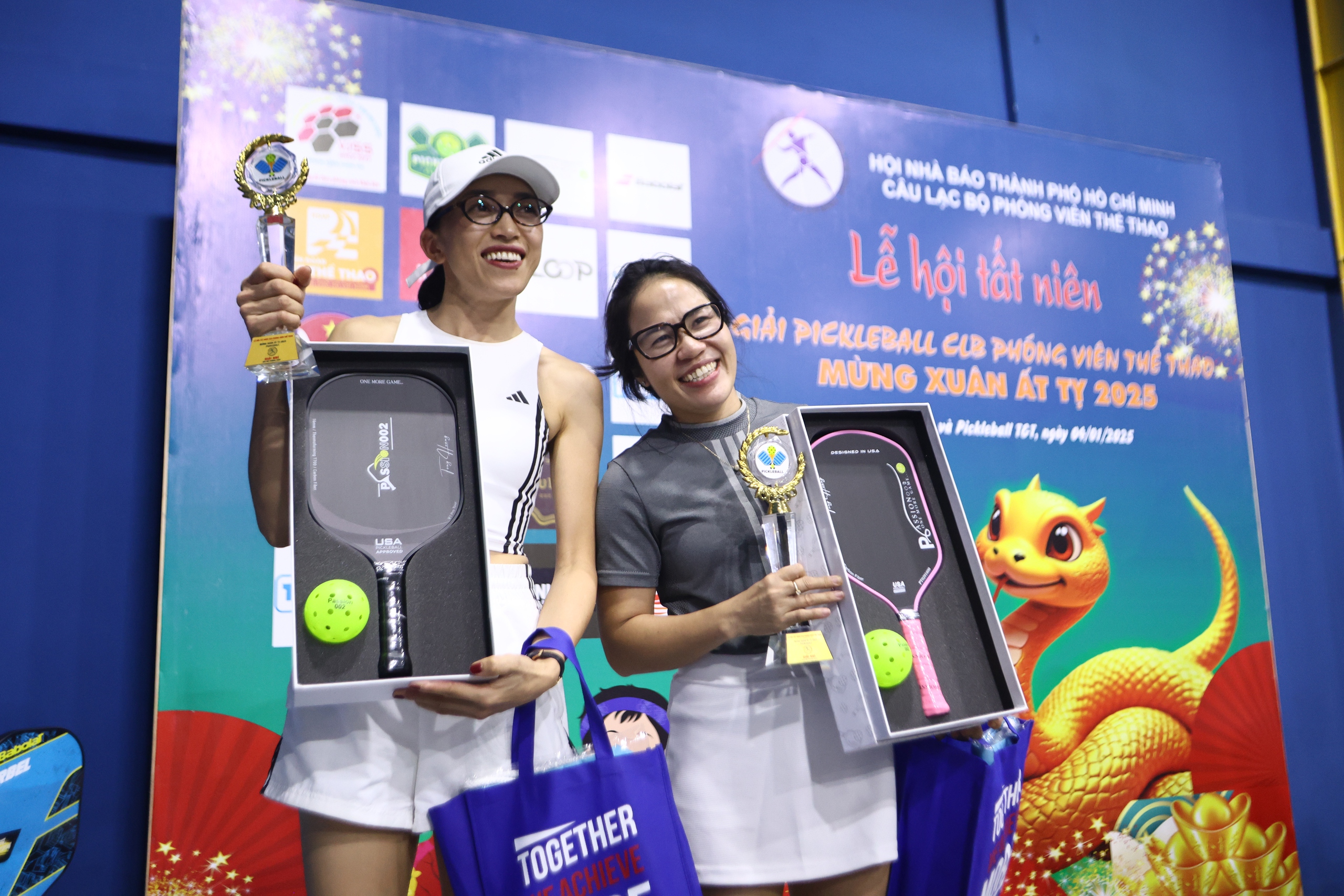 Vui hết cỡ với giải pickleball CLB phóng viên thể thao- Ảnh 4.