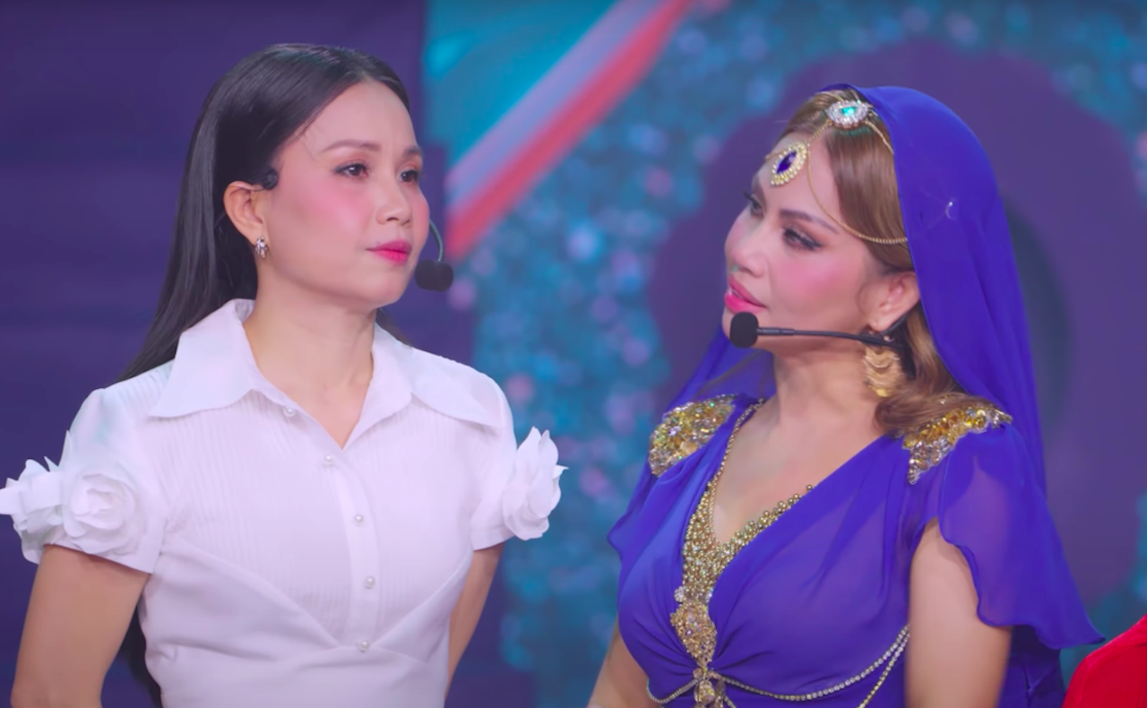 Cẩm Ly bất ngờ xuất hiện 'cứu' em gái Minh Tuyết ở show âm nhạc- Ảnh 4.