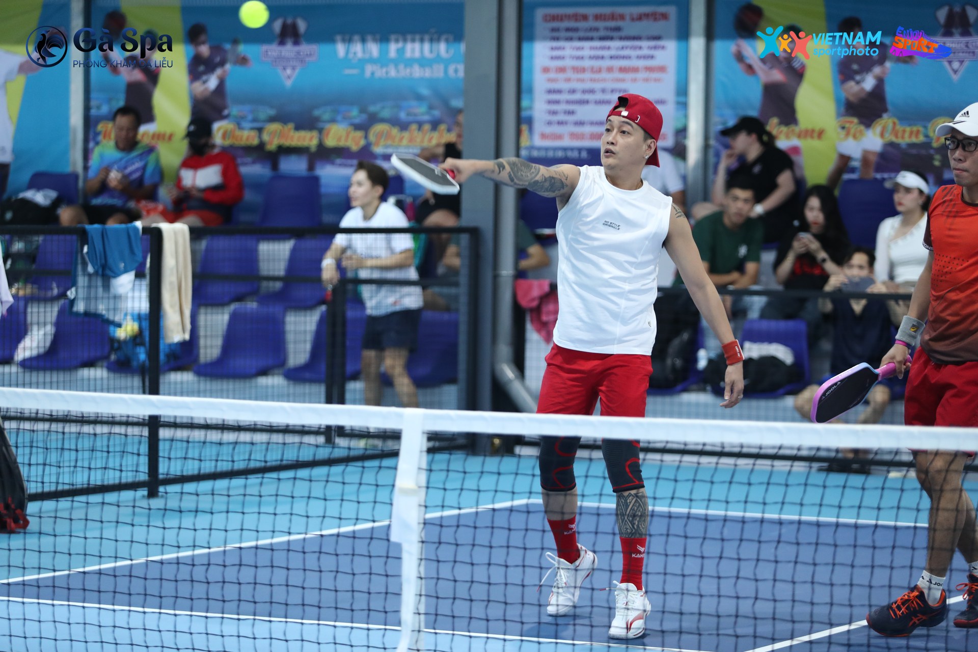 Bùng nổ đam mê pickleball cùng ca sĩ Tuấn Hưng, cựu danh thủ Hồng Sơn, Huy Khánh...- Ảnh 8.