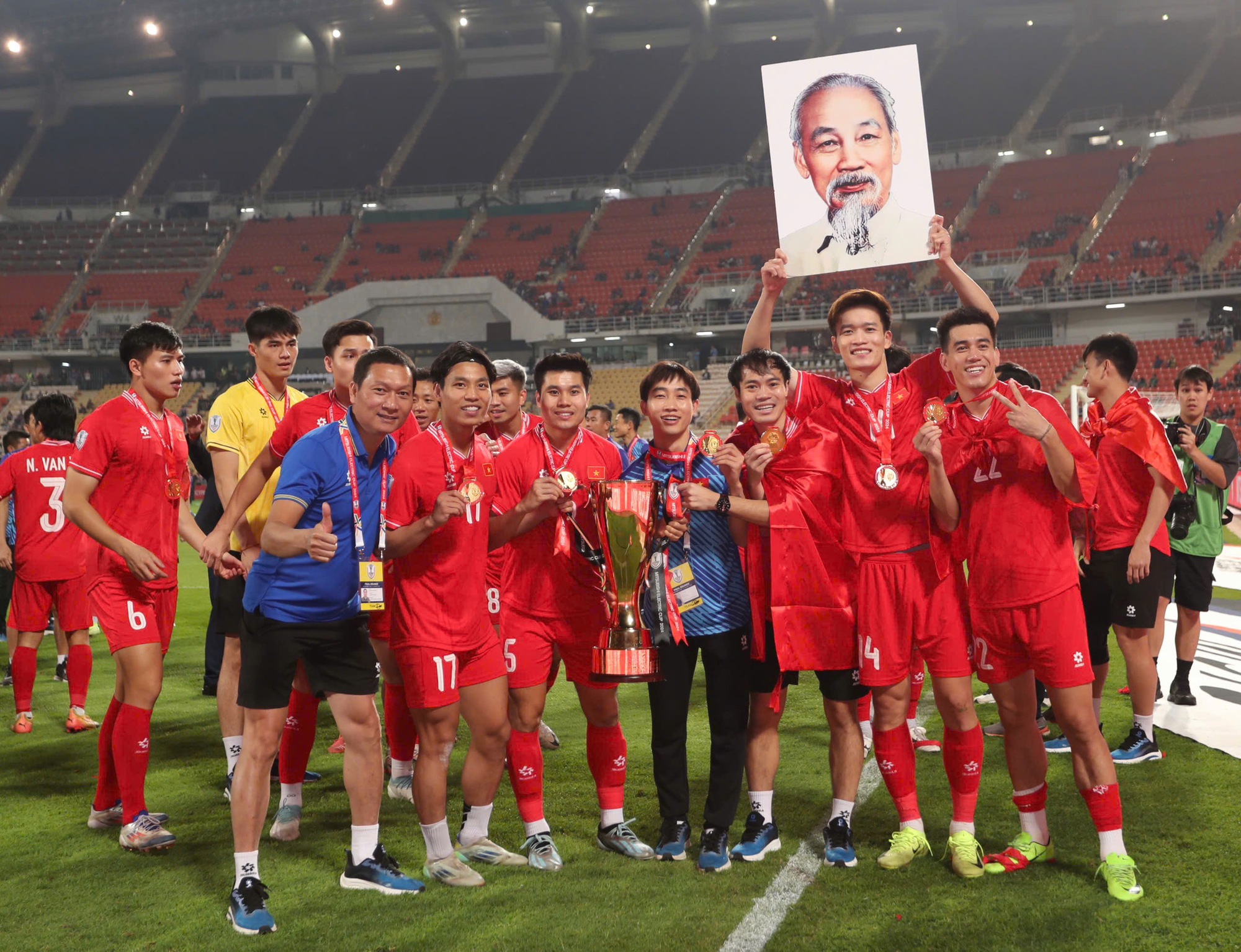 The Vietnamese team returns to the extremely worthy throne of Southeast Asia - Photo 12.