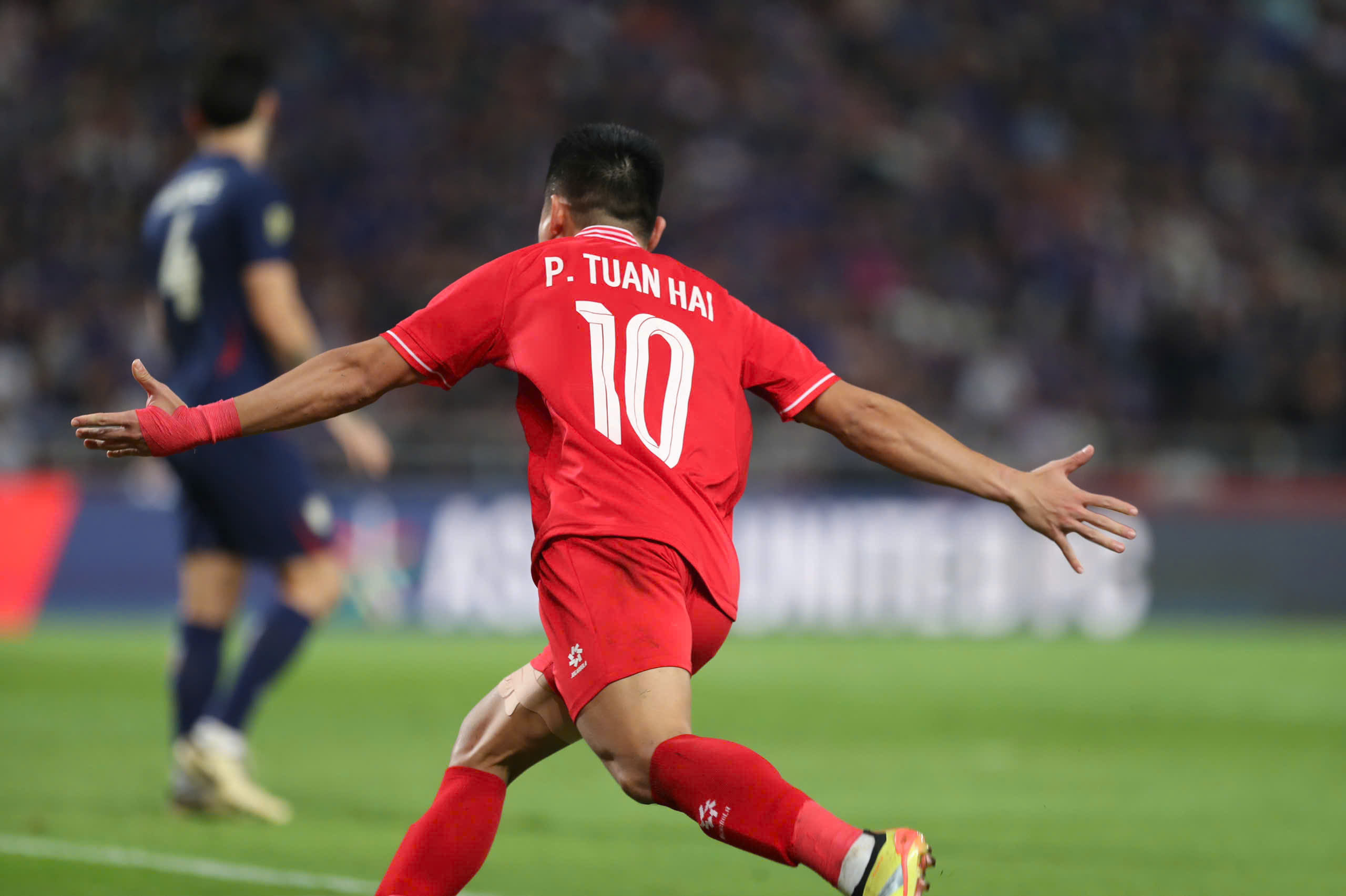 Tuan Hai was the player who opened the scoring in the final second leg very early