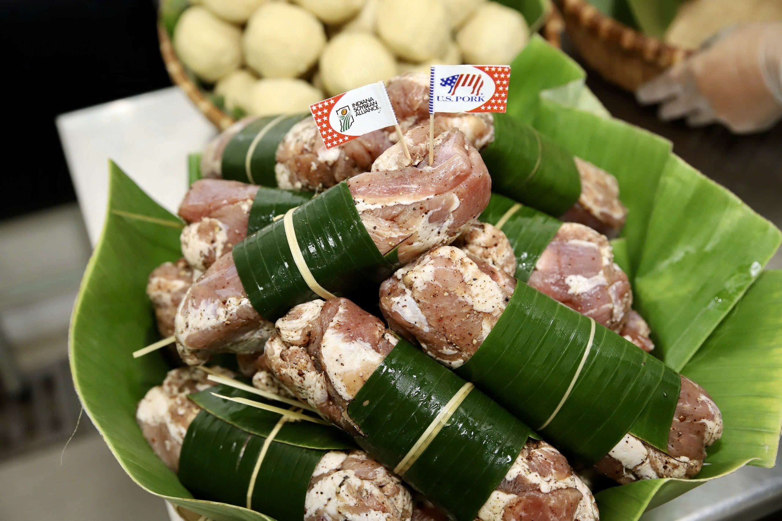 Hội thi gói bánh cổ truyền lần 7 chủ đề ‘Xuân gắn kết - Tết sẻ chia’ - Ảnh 3. Hội thi gói bánh cổ truyền lần 7 chủ đề ‘Xuân gắn kết - Tết sẻ chia’ - Ảnh 3.