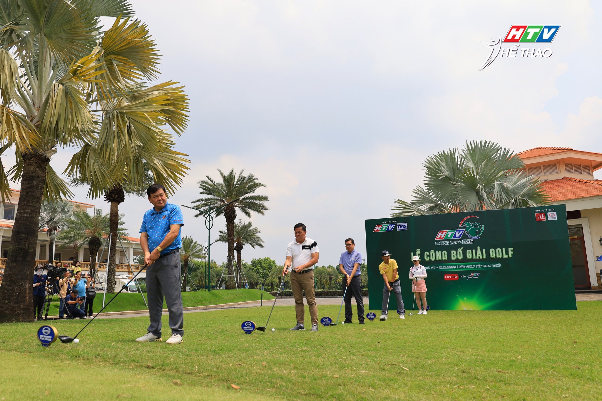 ការប្រកួតវាយកូនហ្គោល HTV Swing Cup 2025 មានទម្រង់ការប្រកួតជាក្រុមដ៏គួរឱ្យទាក់ទាញ - រូបថត 1 ។ Giải golf HTV Swing Cup 2025 hấp dẫn thể thức đấu đồng đội đối kháng- Ảnh 1.