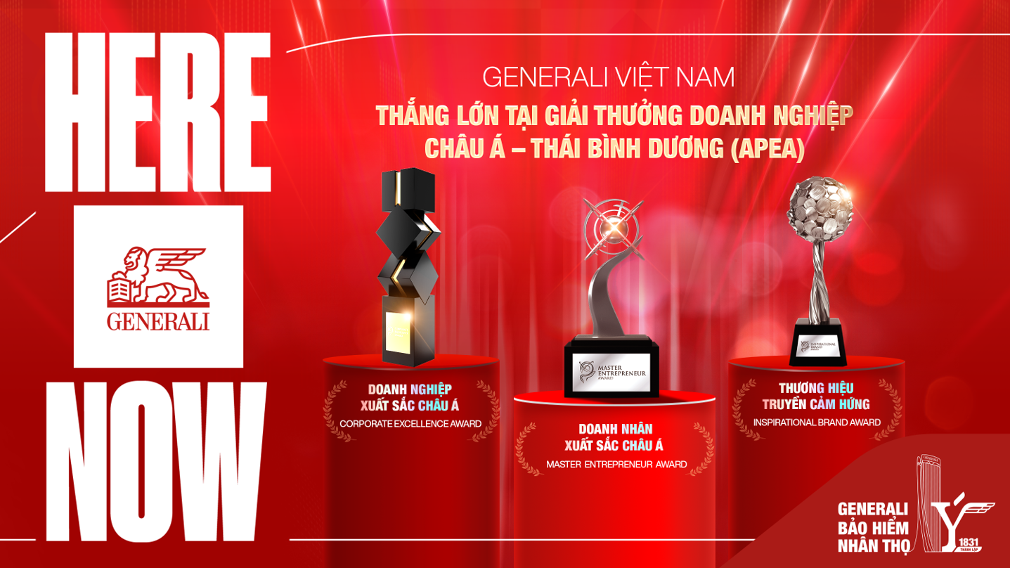 Generali Việt Nam lập ‘hat-trick’ 03 giải thưởng tại Asia Pacific Enterprise Awards 2025 - Ảnh 1.