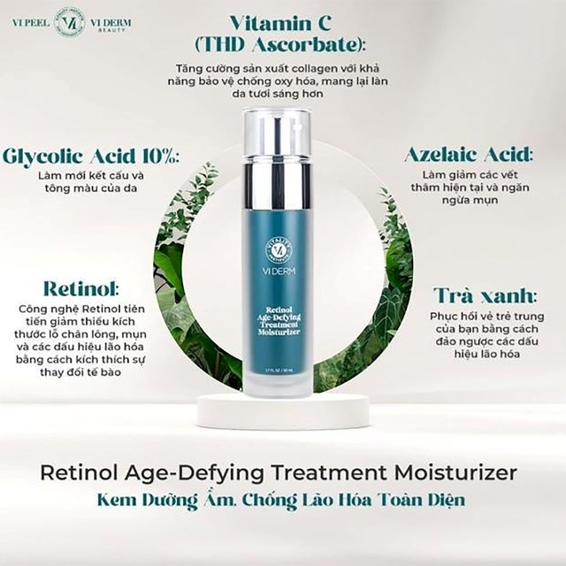 B&iacute; quyết trẻ h&oacute;a da tuổi 30+: Vi Derm Retinol Age-Defying Treatment Moisturizer c&oacute; hiệu quả? - Ảnh 4.
