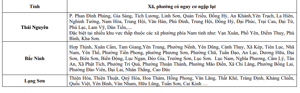 Cảnh báo 8 xã, phường Hà Nội ngập lụt trong lũ sông Cầu, sông Cà Lồ- Ảnh 3. Cảnh báo 8 xã, phường Hà Nội ngập lụt trong lũ sông Cầu, sông Cà Lồ- Ảnh 3.