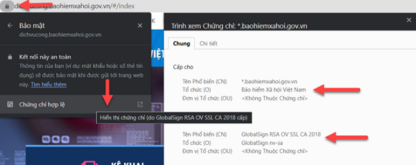 Xuất hiện website giả mạo BHXH Việt Nam để đánh cắp thông tin cá nhân - Ảnh 2.