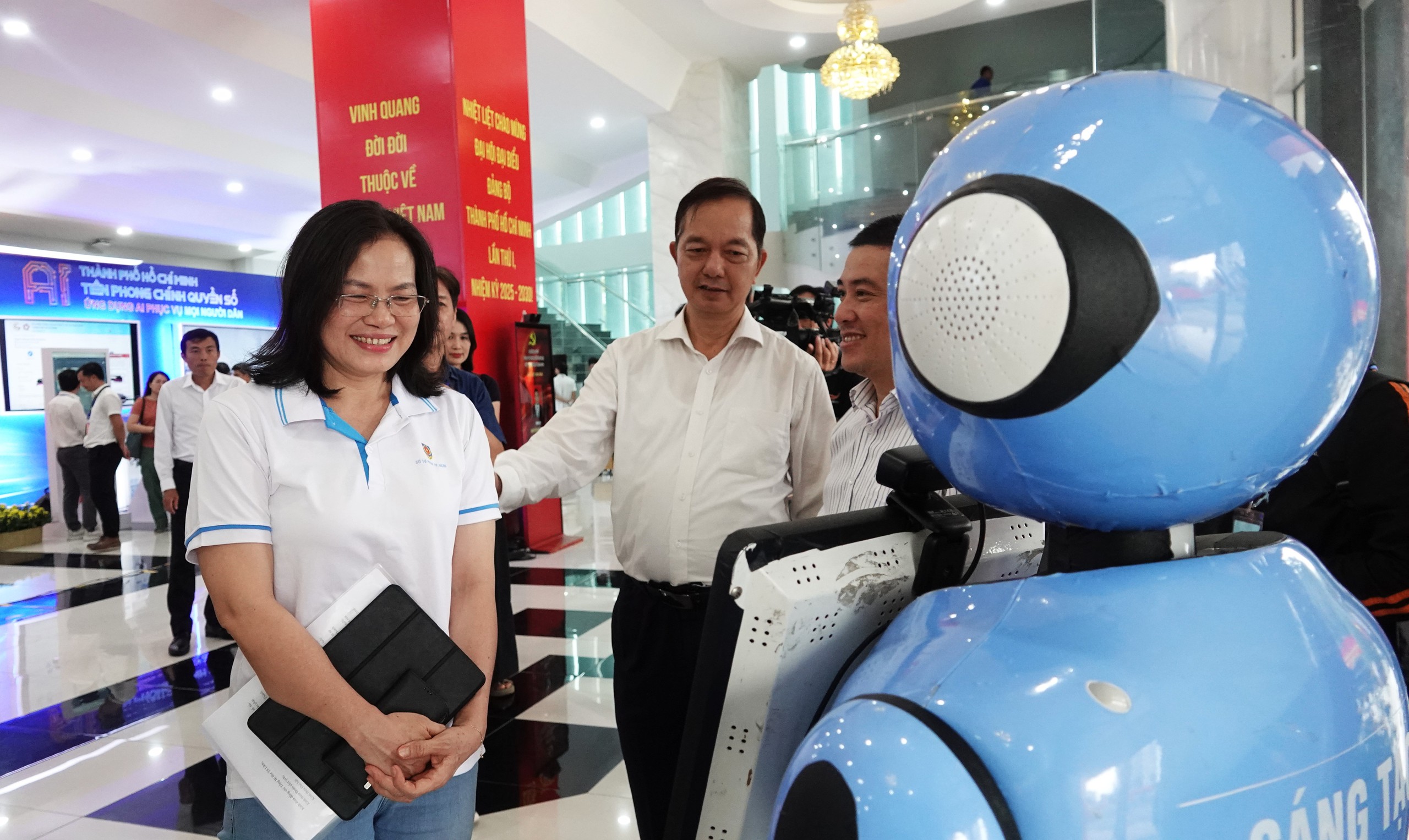 3 phó bí thư Thành ủy TP.HCM kiểm tra công tác chuẩn bị đại hội- Ảnh 15.