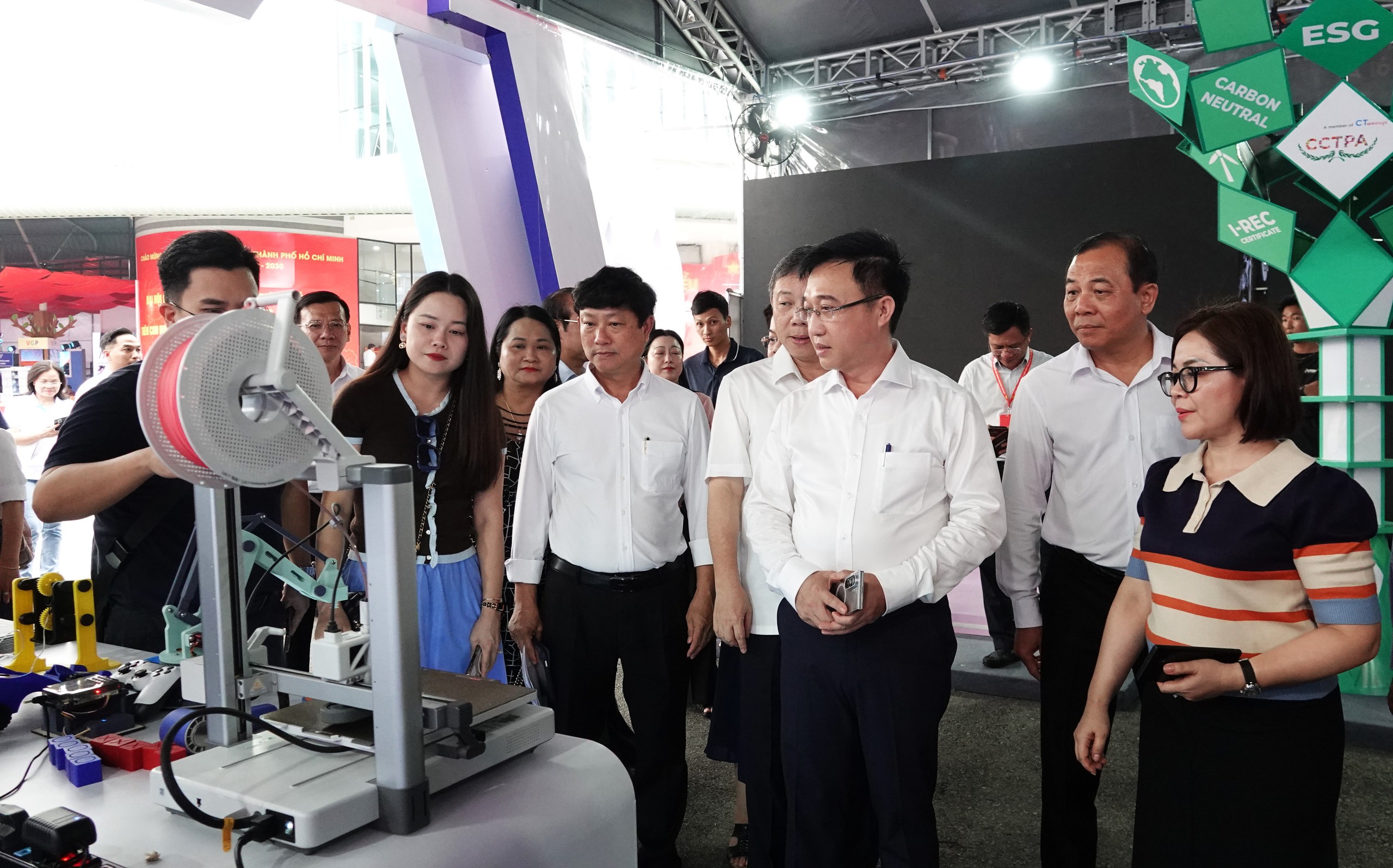 3 phó bí thư Thành ủy TP.HCM kiểm tra công tác chuẩn bị đại hội- Ảnh 11.