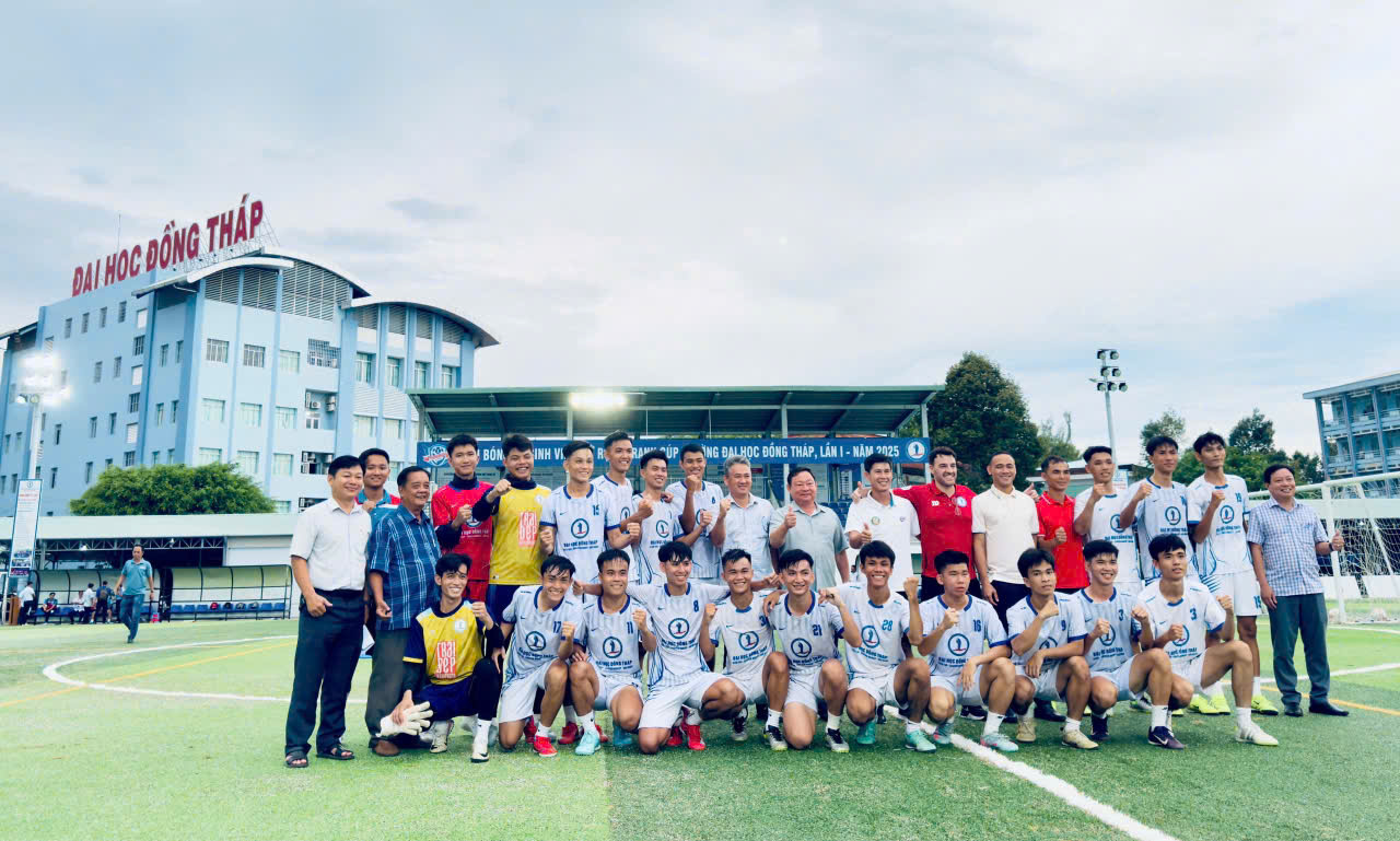 Bỏ thêm tiền tỉ làm sân, Trường ĐH Đồng Tháp 'chơi lớn' đăng cai giải sinh viên- Ảnh 1. Bỏ thêm tiền tỉ làm sân, Trường ĐH Đồng Tháp 'chơi lớn' đăng cai giải sinh viên- Ảnh 1.