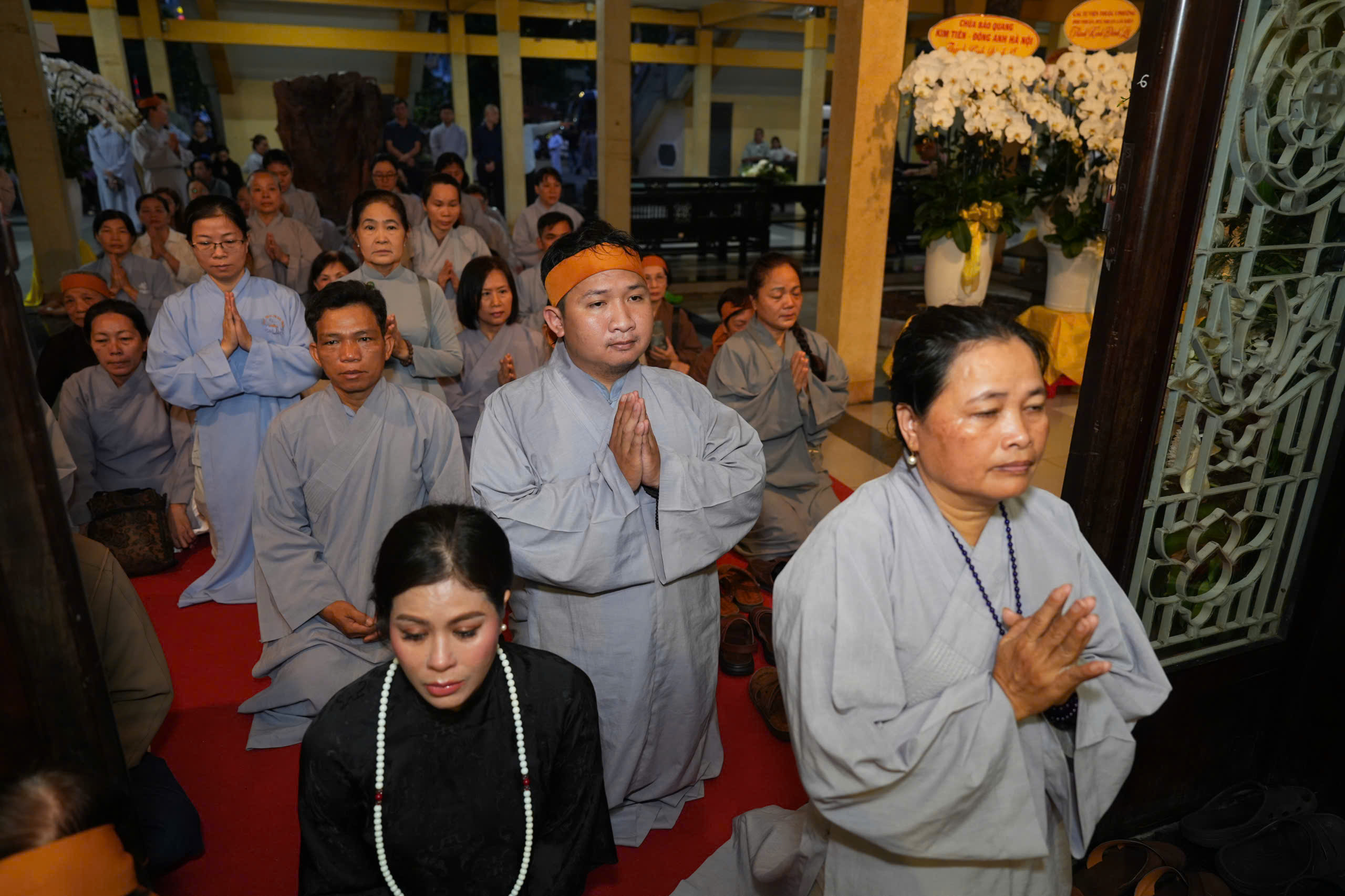 GHPGVN tiễn đưa kim quan trưởng lão hòa thượng Thích Trí Tịnh rời chùa Vĩnh Nghiêm - Ảnh 12.