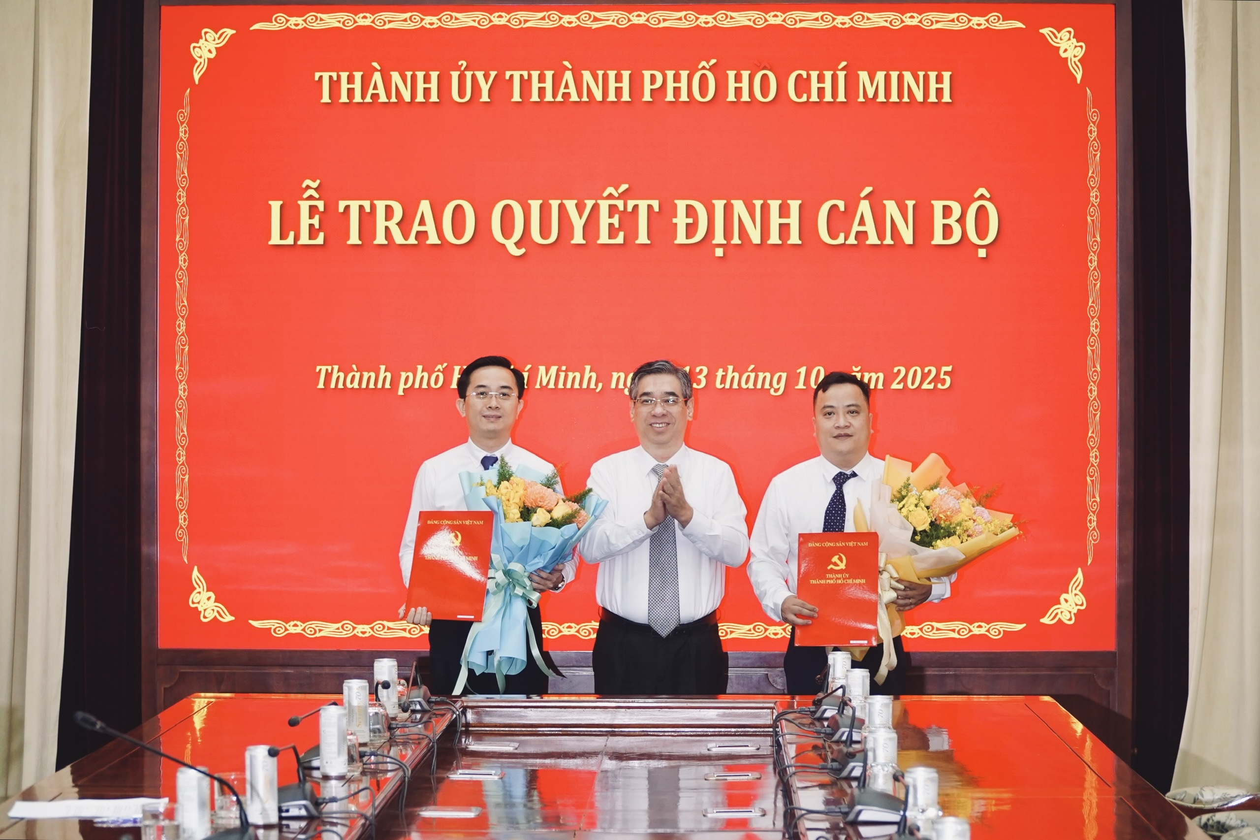 Thành ủy TP.HCM bổ nhiệm 2 thư ký Bí thư Trần Lưu Quang- Ảnh 1. Thành ủy TP.HCM bổ nhiệm 2 thư ký Bí thư Trần Lưu Quang- Ảnh 1.