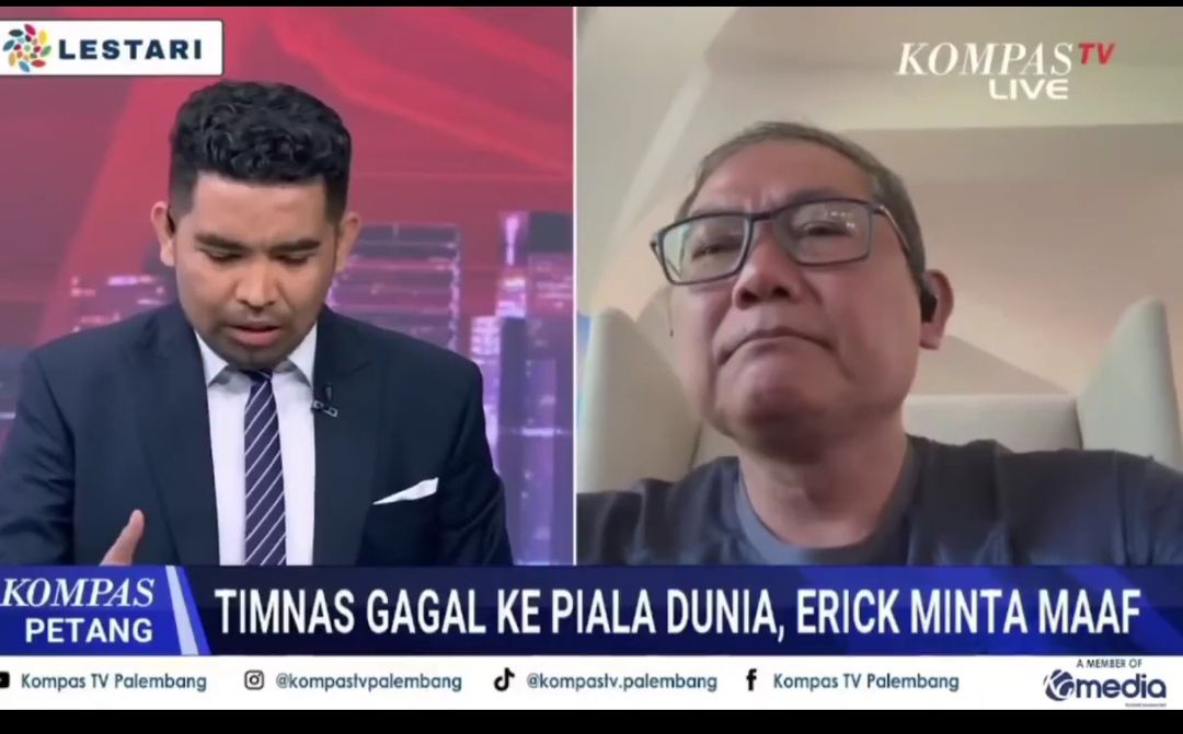 Trưởng đoàn Indonesia bất ngờ ‘tố’ HLV Kluivert ngay trên truyền hình, PSSI sẽ kiện trọng tài- Ảnh 1. Trưởng đoàn Indonesia bất ngờ ‘tố’ HLV Kluivert ngay trên truyền hình, PSSI sẽ kiện trọng tài- Ảnh 1.