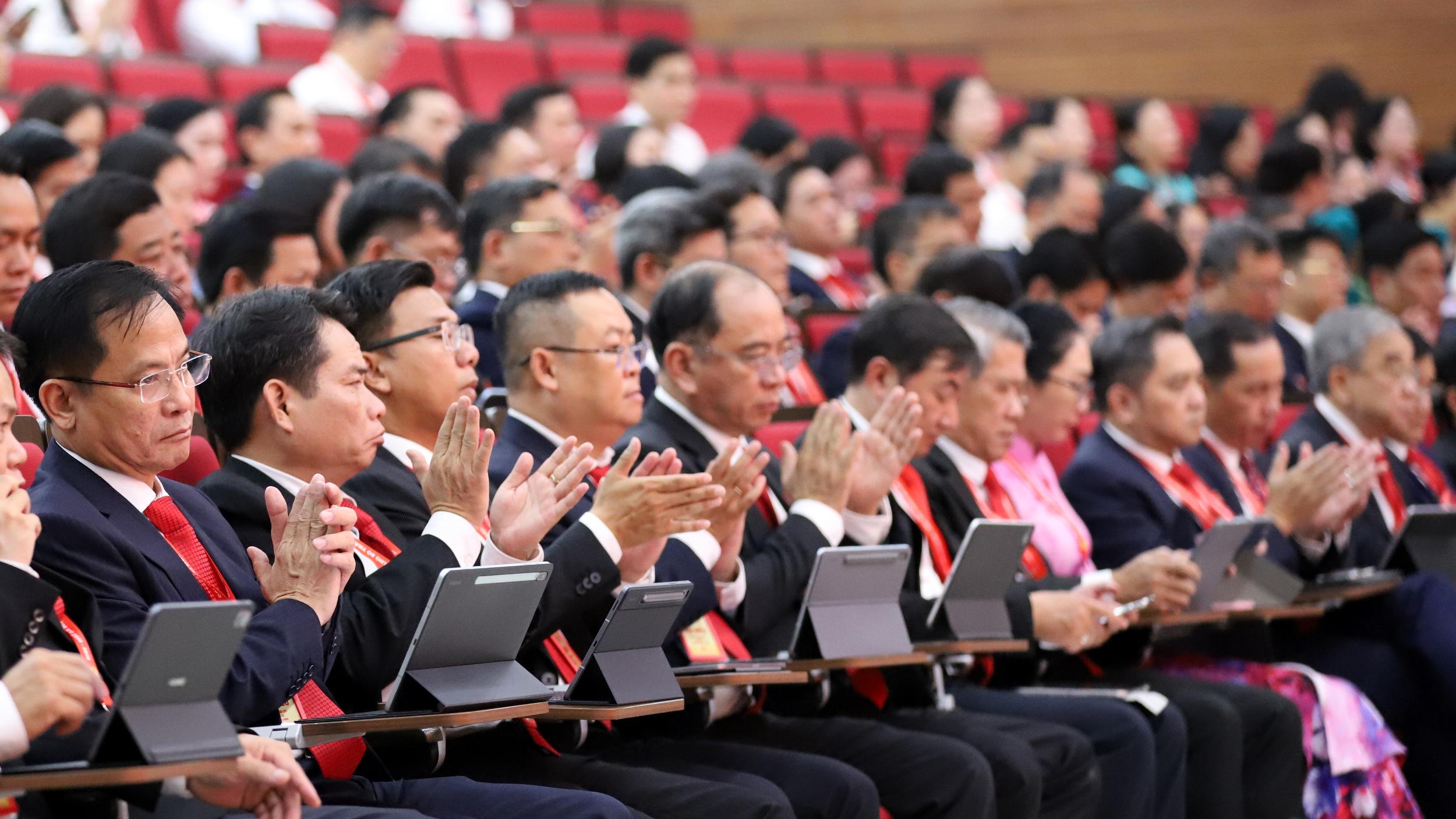 Hình ảnh ngày đầu Đại hội Đảng bộ TP.HCM lần thứ I, nhiệm kỳ 2025 - 2030 - Ảnh 11.