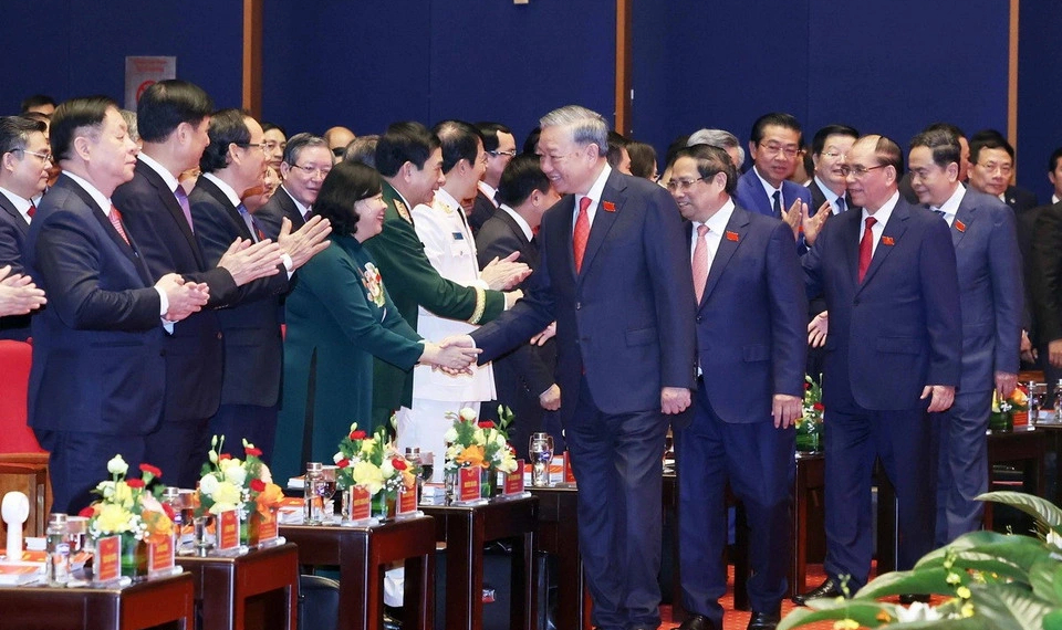 Tổng Bí thư Tô Lâm dự Đại hội đại biểu Đảng bộ Chính phủ - Ảnh 3.