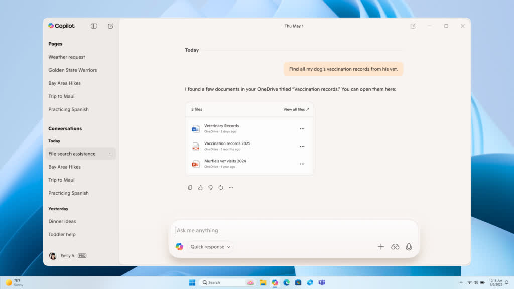 Copilot bổ sung siêu năng lực hỗ trợ người dùng Windows - Ảnh 1.