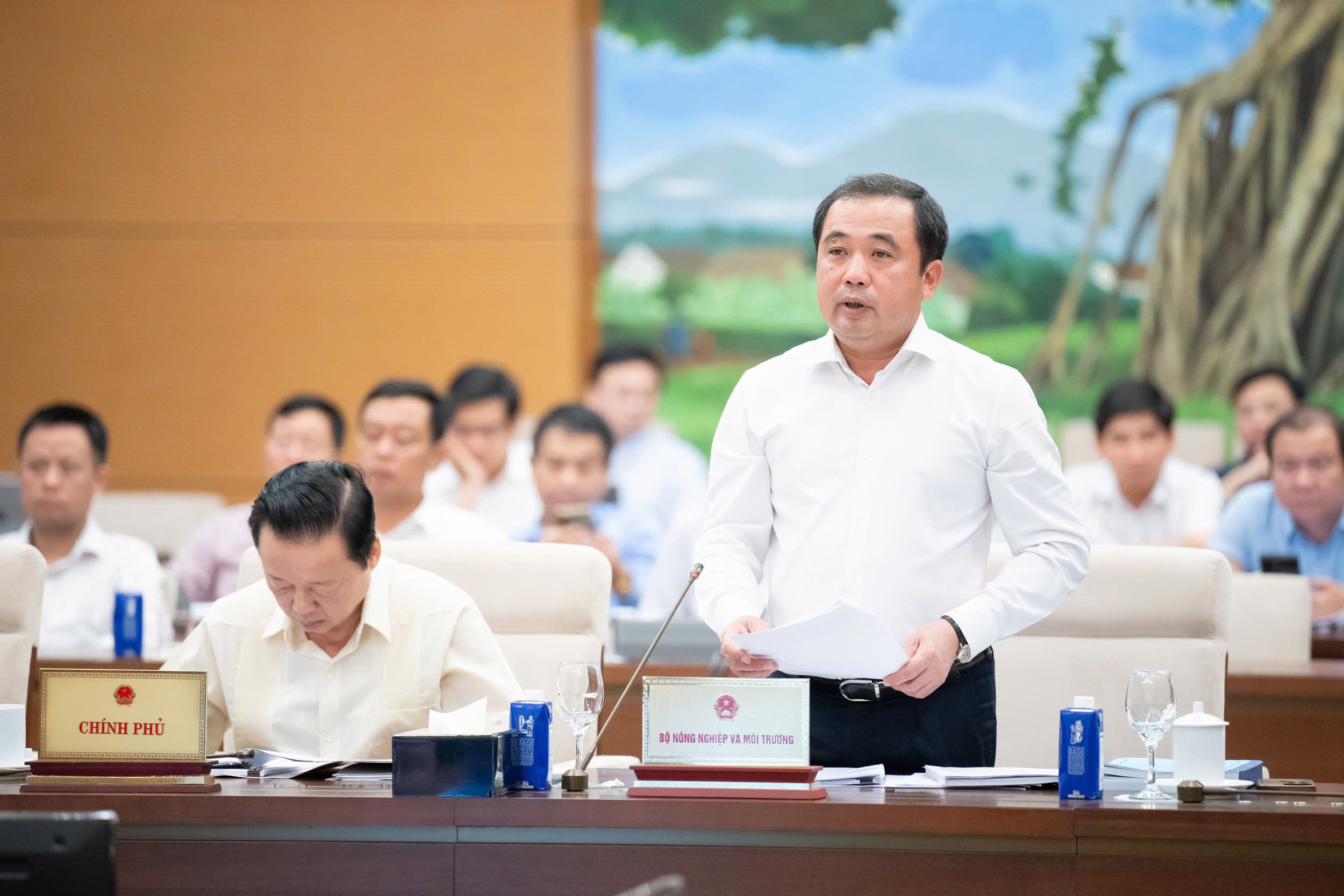 “ឥឡូវនេះ តំបន់ទីក្រុងដូចជា Da Nang, Can Tho, Hai Phong និងហាណូយមានទឹកជំនន់រាល់ពេលមានភ្លៀងធ្លាក់” - រូបថត ១. 'Bây giờ đô thị như Đà Nẵng, Cần Thơ, Hải Phòng, Hà Nội cứ mưa là ngập'- Ảnh 1.