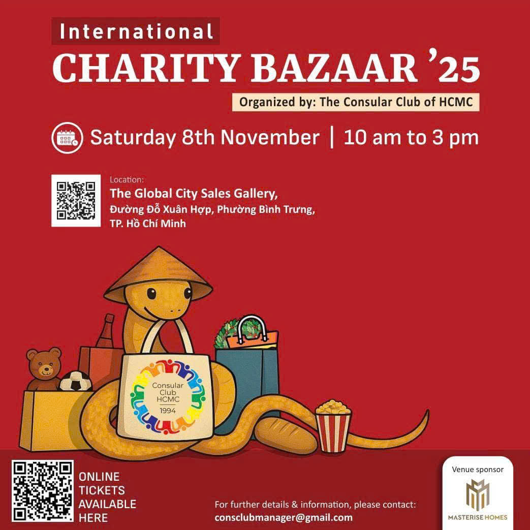 Hội chợ Từ thiện Quốc tế - Ngày hội văn hóa, cộng đồng và lòng nhân ái - Ảnh 1.