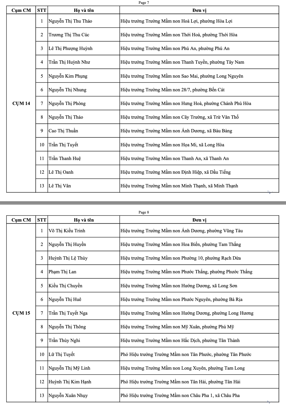 16 hiệu trưởng TP.HCM được phân công là cụm trưởng cụm chuyên môn mầm non - Ảnh 5.