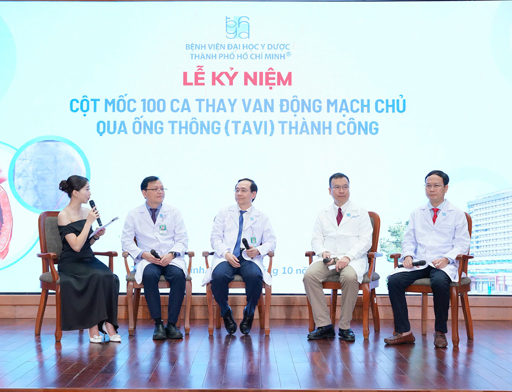 Bệnh Viện Đại Học Y Dược Tp.hcm Đạt Cột Mốc 100 Ca Tavi Thành Công Bệnh Viện Đại Học Y Dược Tp.hcm Đạt Cột Mốc 100 Ca Tavi Thành Công - Ảnh 1.