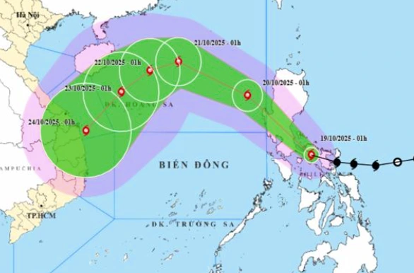 Hôm nay bão Fengshen vào Biển Đông, không khí lạnh tràn xuống miền Bắc- Ảnh 1. Hôm nay bão Fengshen vào Biển Đông, không khí lạnh tràn xuống miền Bắc- Ảnh 1.