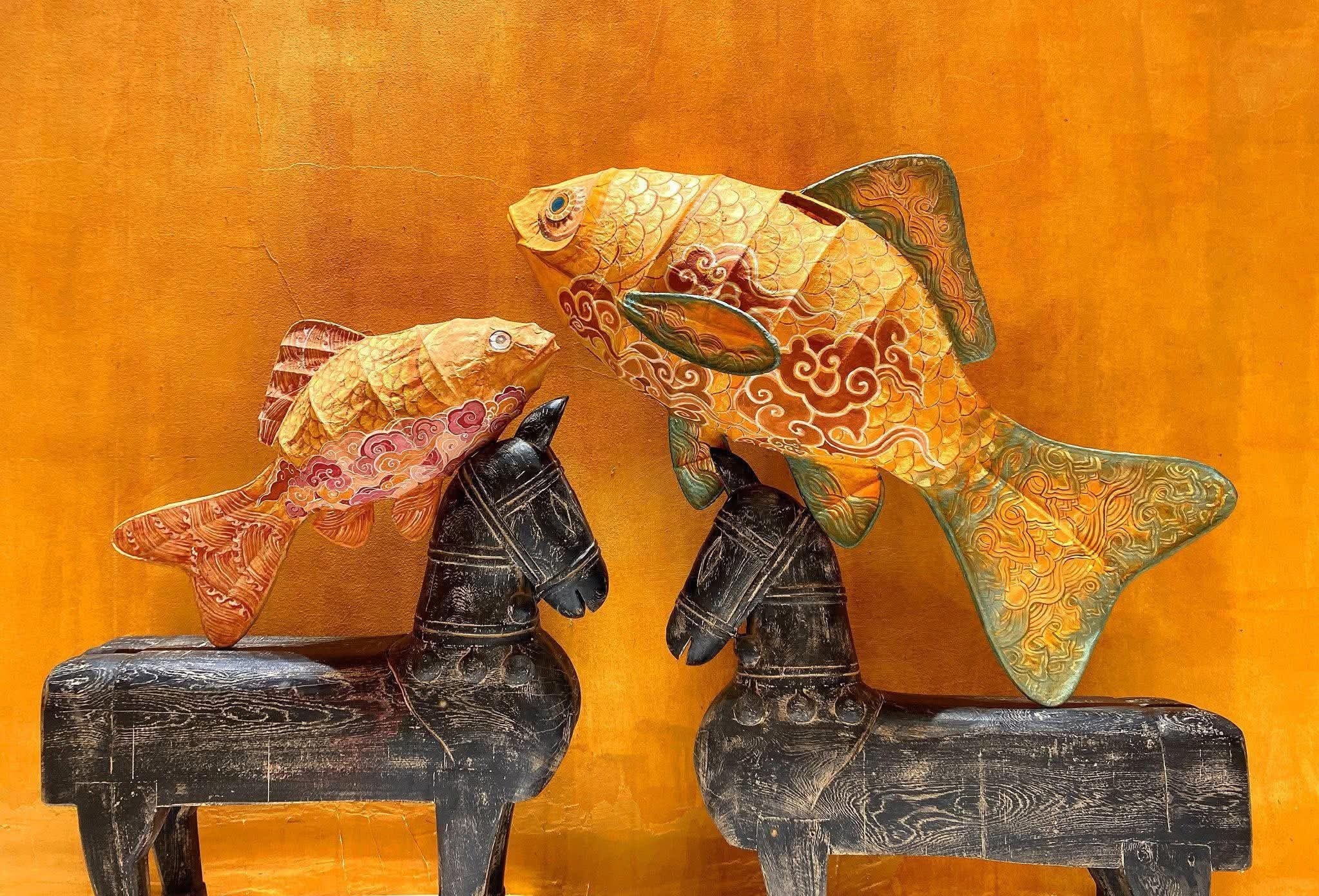 Đèn trung thu cổ kể chuyện xưa nay - Ảnh 2.