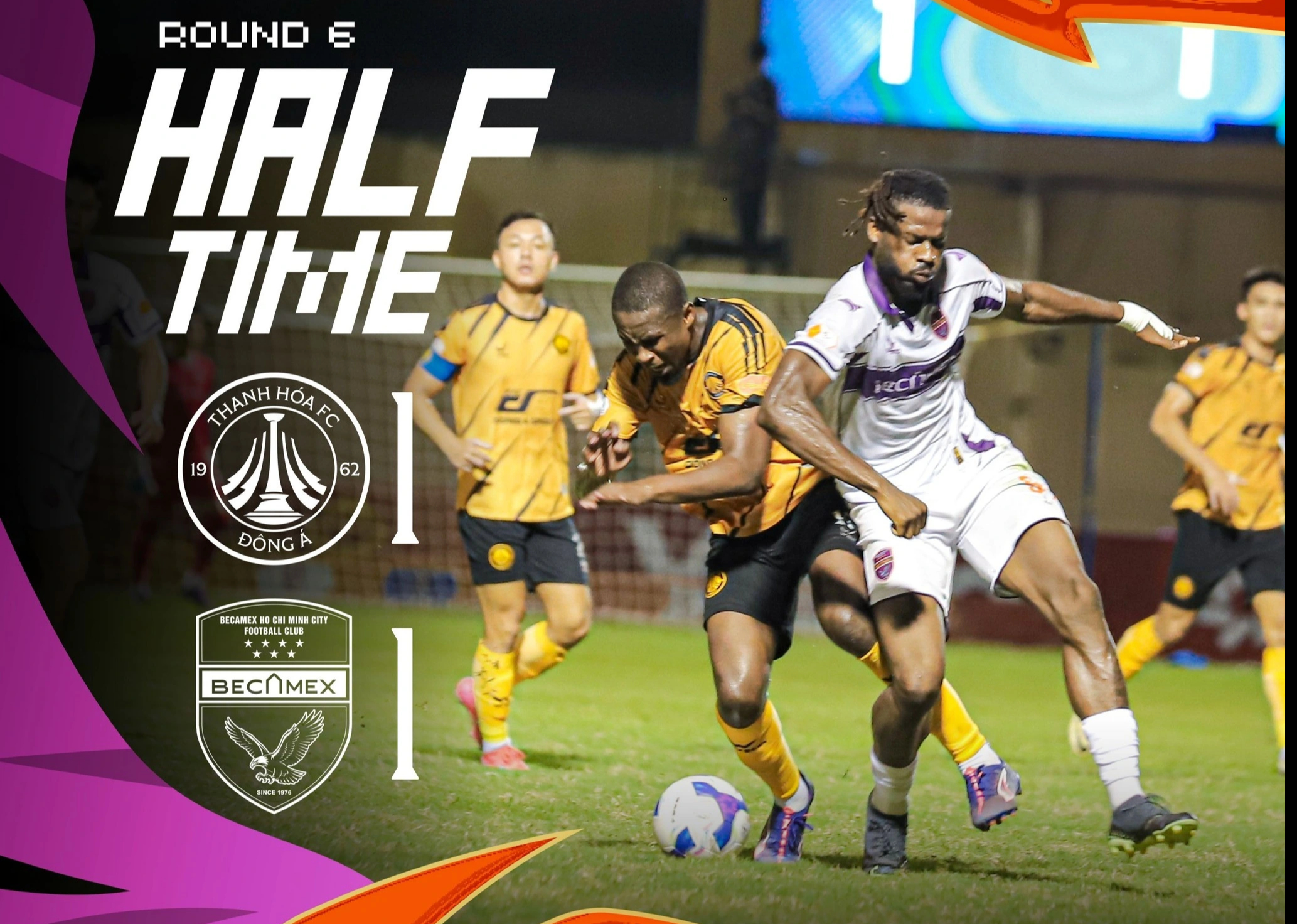 Becamex TP.HCM ប្តូរឧត្តមសេនីយ៍ ប៉ុន្តែសំណាងមិនផ្លាស់ប្តូរ ក្លឹប Thanh Hoa នៅតែមិនអាចឈ្នះ៖ គូរជក់ចិត្ត! - រូបថត ១. Becamex TP.HCM thay tướng chưa đổi vận, CLB Thanh Hóa vẫn không biết thắng: Hòa kịch tính!- Ảnh 1.