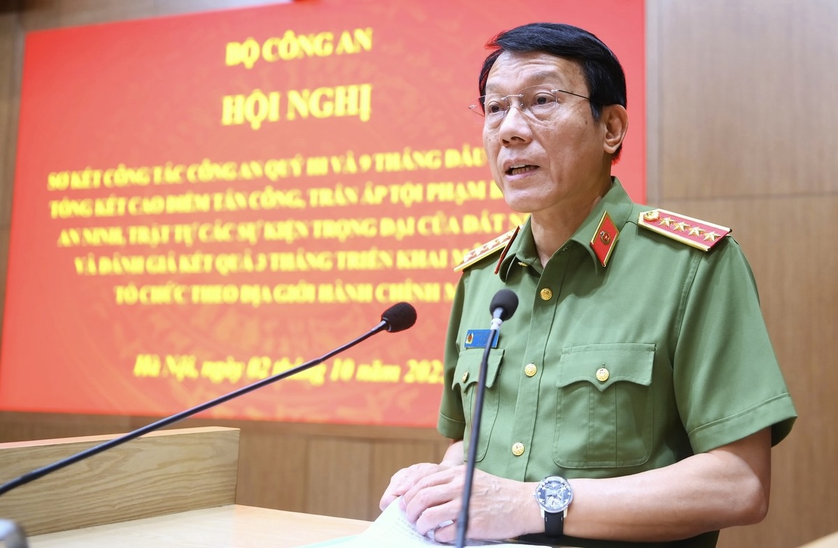 Đại tướng Lương Tam Quang yêu cầu tập trung đấu tranh với tội phạm tham nhũng - Ảnh 1.