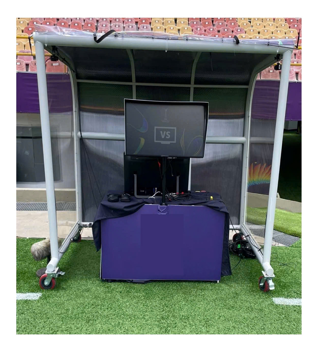 'Độc lạ' công nghệ cực mới của FIFA: Nhìn giống VAR mà không phải, Huỳnh Như được trải nghiệm đầu tiên- Ảnh 1.