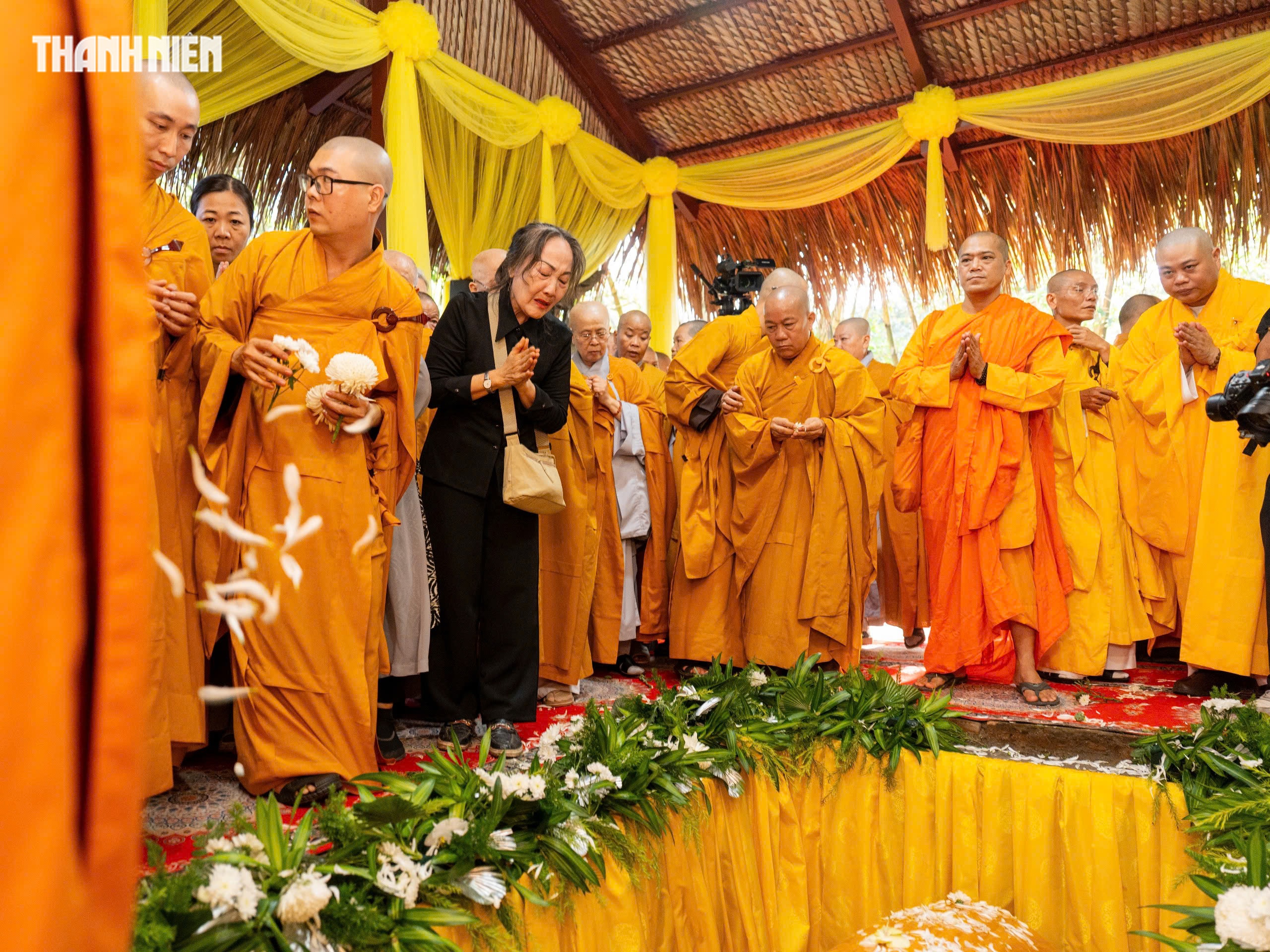 Lễ tr&agrave; tỳ, nhập bảo th&aacute;p trưởng l&atilde;o h&ograve;a thượng Th&iacute;ch Từ Th&ocirc;ng ở ch&ugrave;a Thanh Sơn - Ảnh 16.