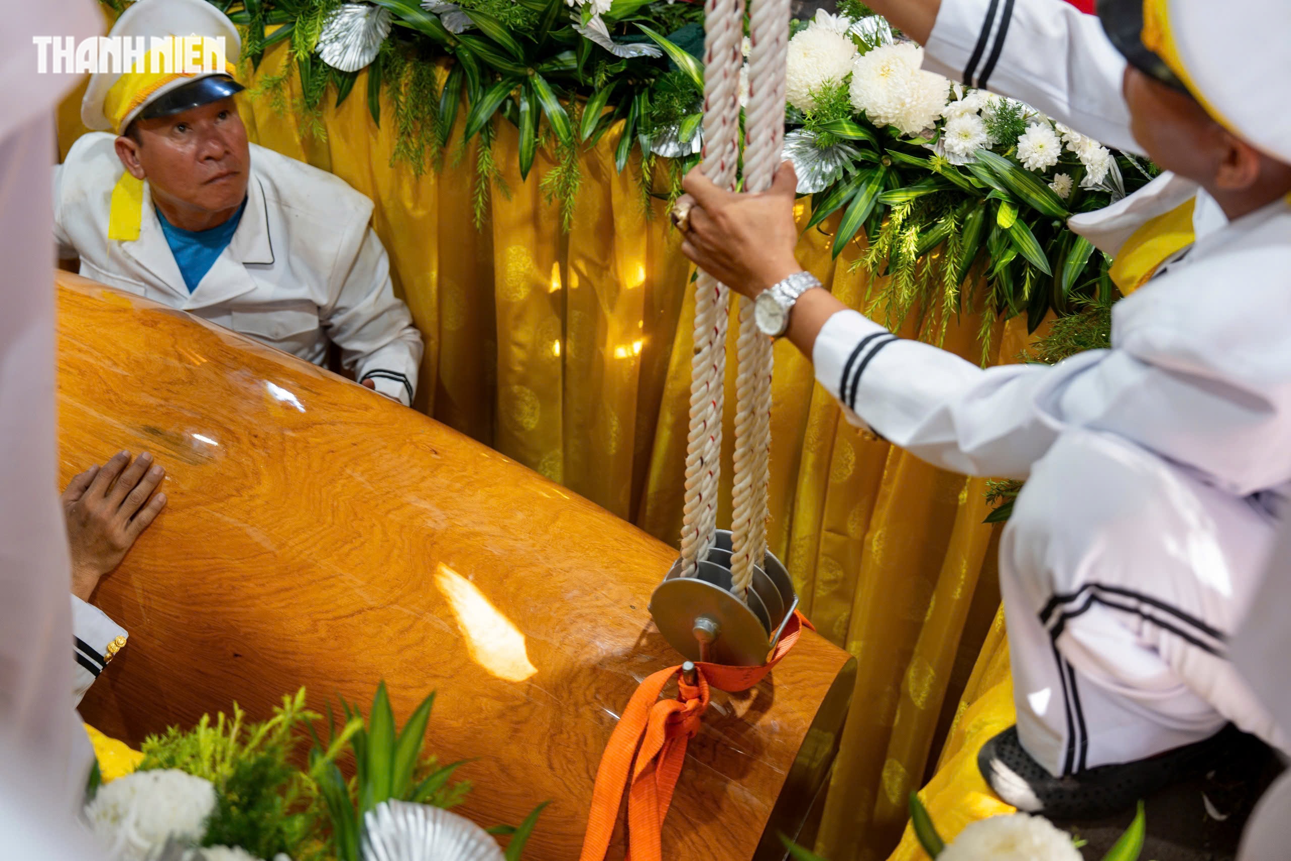 Lễ tr&agrave; tỳ, nhập bảo th&aacute;p trưởng l&atilde;o h&ograve;a thượng Th&iacute;ch Từ Th&ocirc;ng ở ch&ugrave;a Thanh Sơn - Ảnh 10.