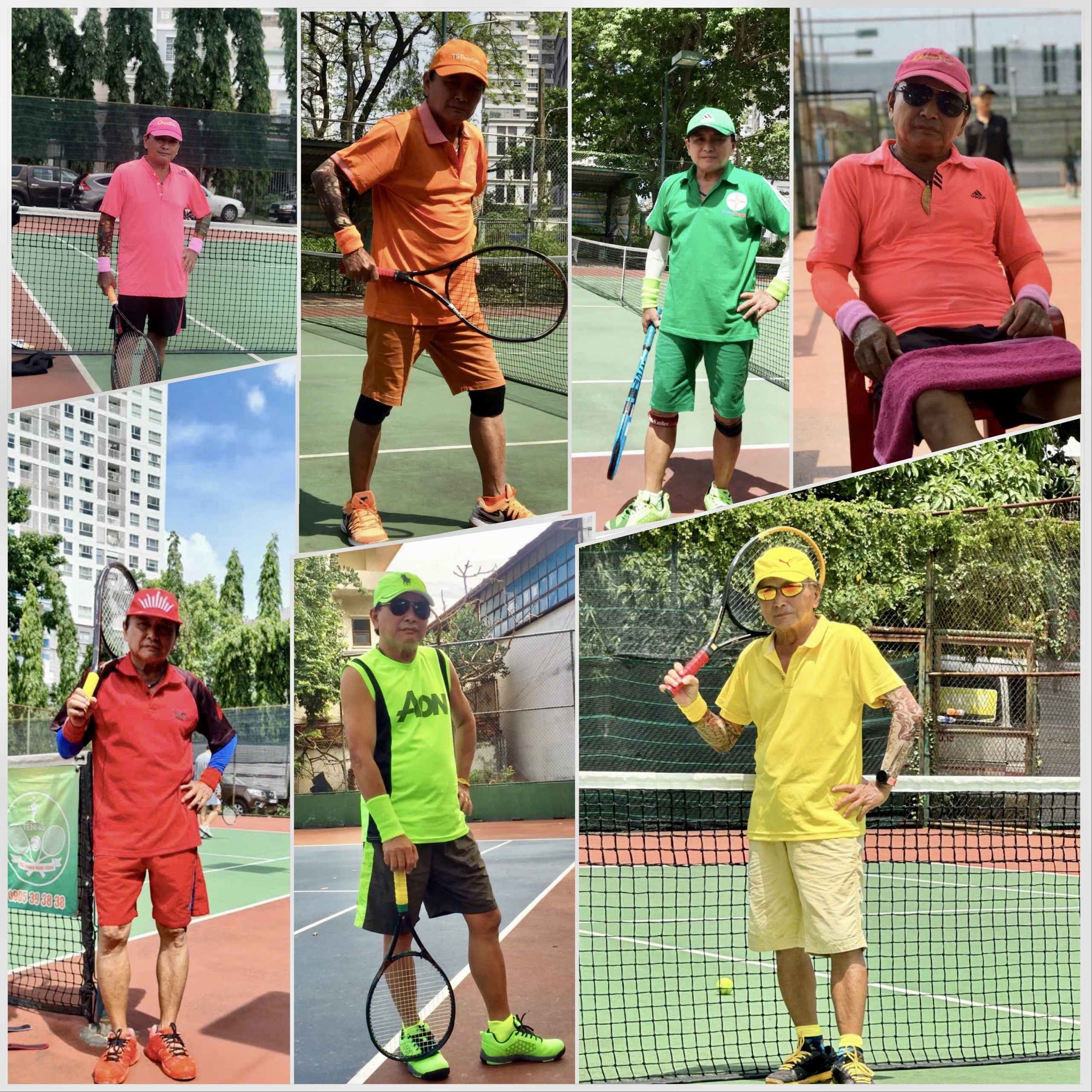 Chủ căn nh&agrave; m&agrave;u hồng ở TP.HCM: Mặc đồ 't&ocirc;ng xuyệt t&ocirc;ng' chơi tennis mỗi ng&agrave;y - Ảnh 2.