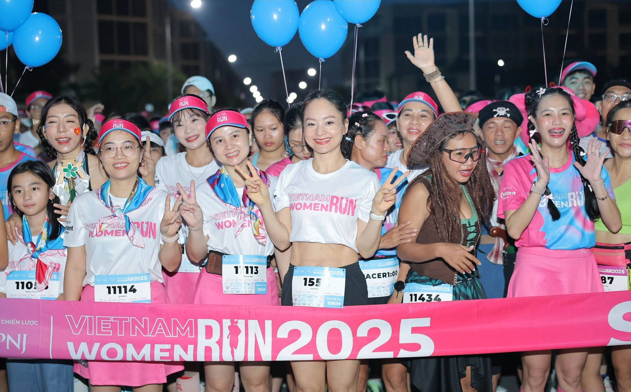 Diễn viên Lan Phương cùng Vietnam Women Run lan tỏa cảm hứng