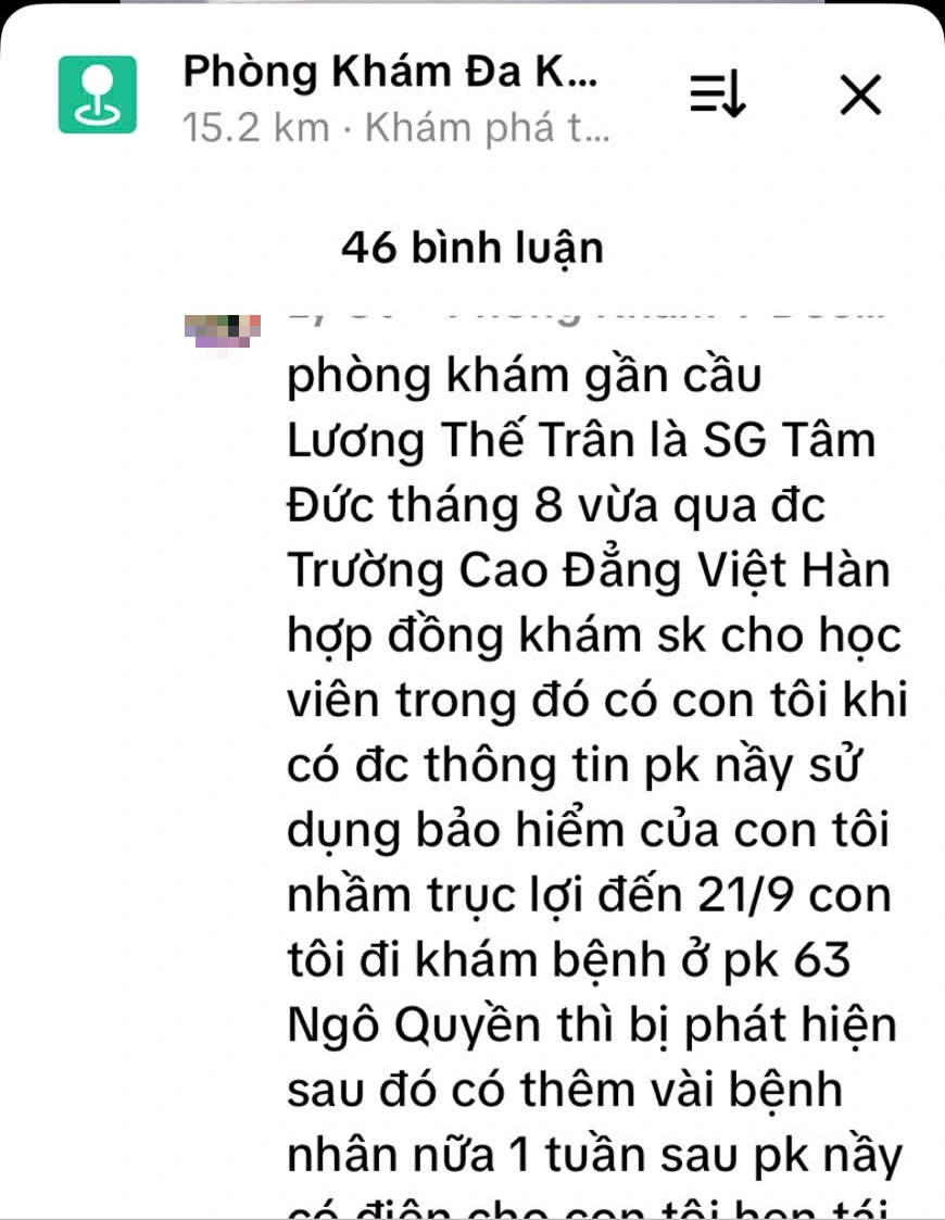 Cà Mau: Xác minh nam sinh tố phòng khám Sài Gòn Tâm Đức "khám bệnh ảo" - Ảnh 1.