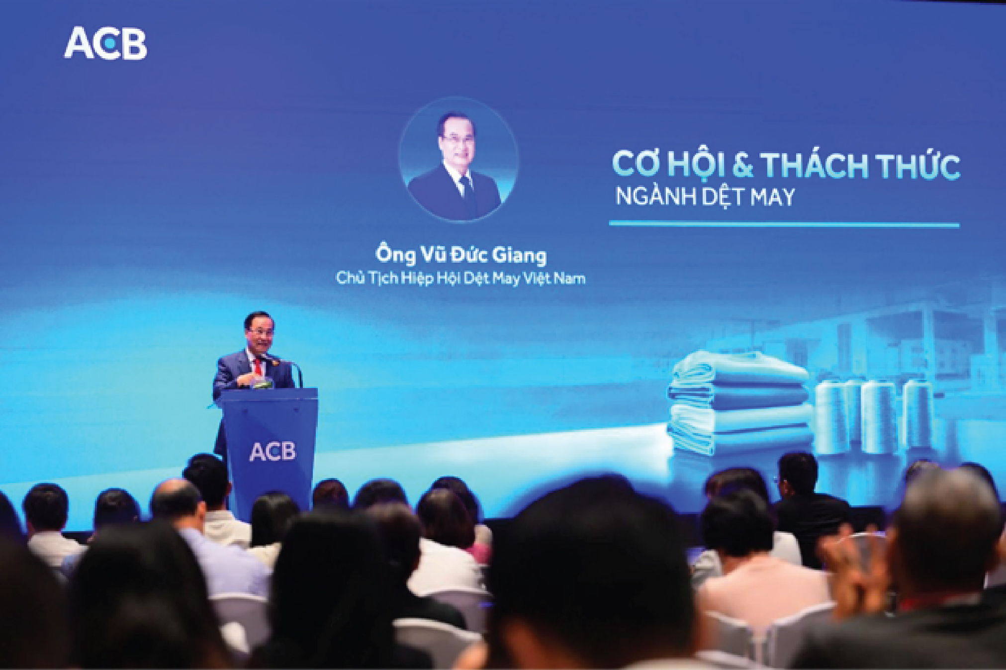 Dệt may tăng tốc cuối năm: ACB tiếp sức bằng giải pháp tài chính chuyên biệt- Ảnh 1.