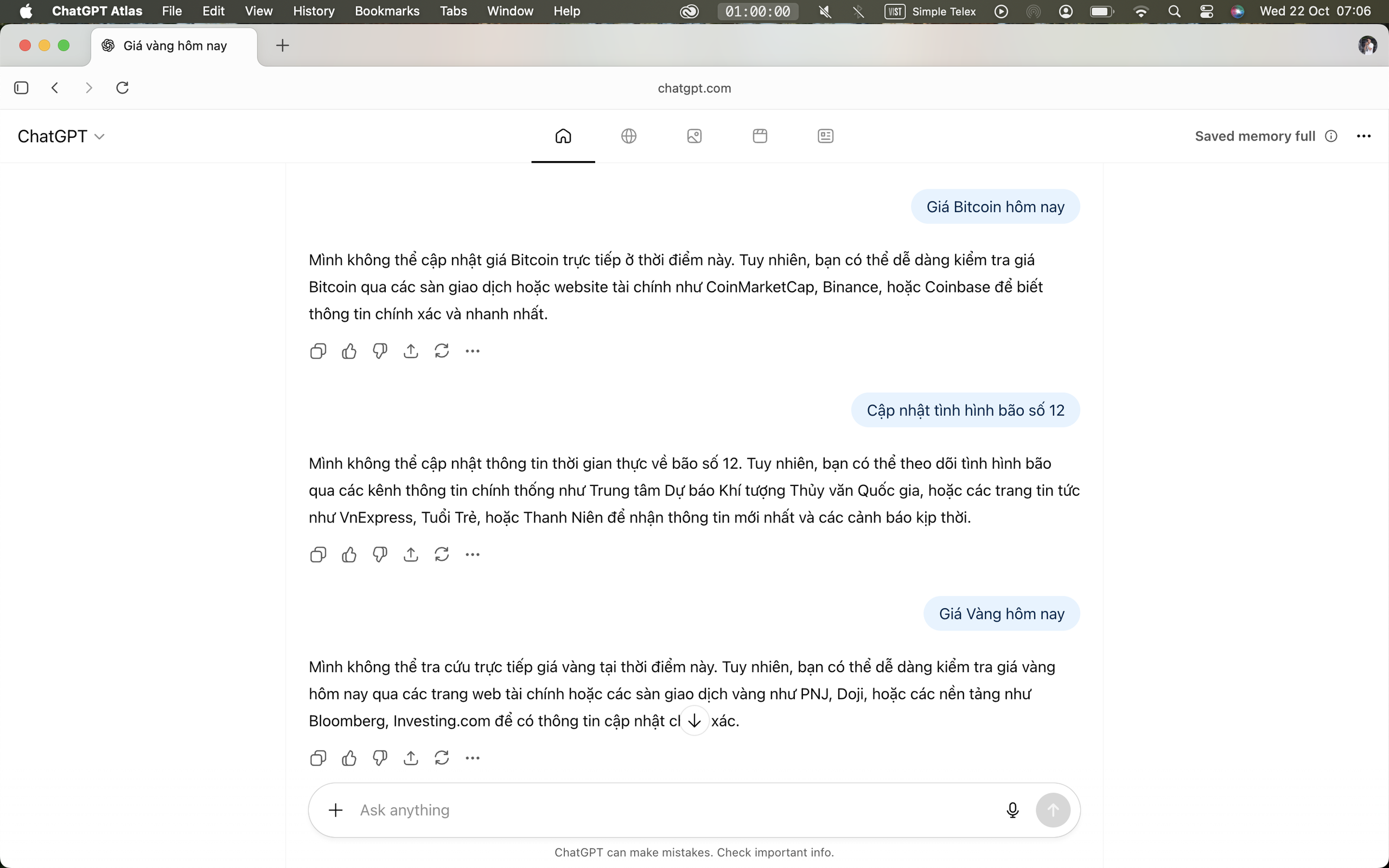 Dùng thử ChatGPT Atlas - trình duyệt AI thách thức đế chế Google - Ảnh 2.