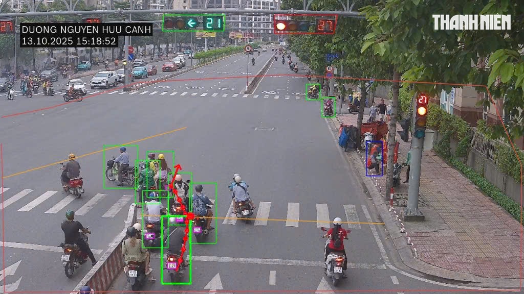 Danh s&aacute;ch lỗi vi phạm camera AI đường Nguyễn Hữu Cảnh 'soi': T&agrave;i xế kh&ocirc;ng ngờ - Ảnh 8.