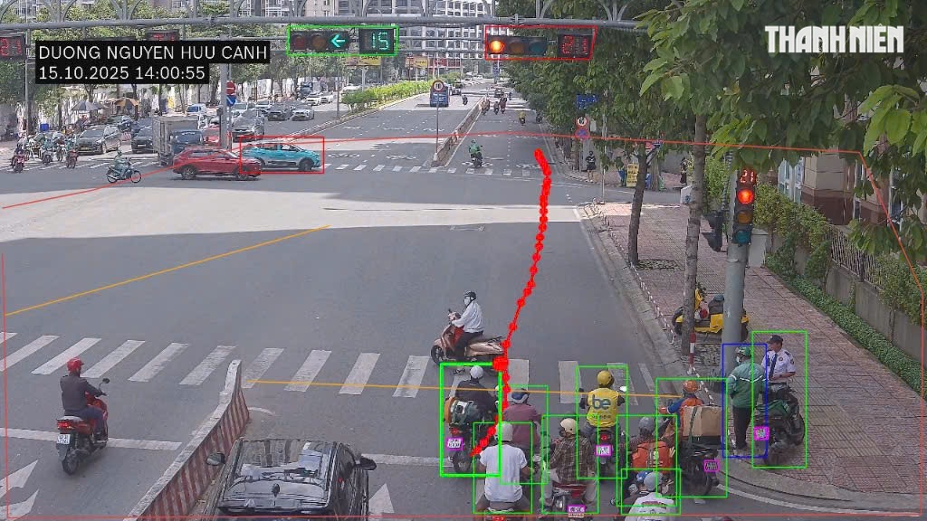 Danh s&aacute;ch lỗi vi phạm camera AI đường Nguyễn Hữu Cảnh 'soi': T&agrave;i xế kh&ocirc;ng ngờ - Ảnh 4.