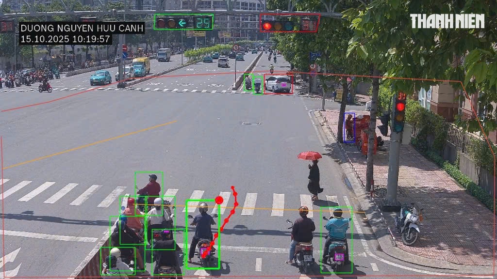 Danh s&aacute;ch lỗi vi phạm camera AI đường Nguyễn Hữu Cảnh 'soi': T&agrave;i xế kh&ocirc;ng ngờ - Ảnh 7.