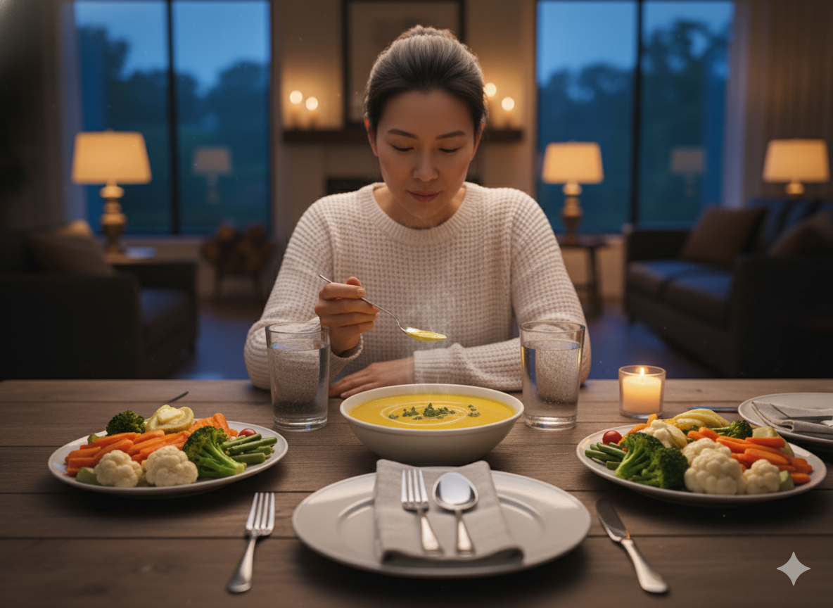 Ăn Tối Trước Khi Mặt Trời Lặn, Bác Sĩ Chỉ Ra 5 Phần Thưởng Bất Ngờ- Ảnh 1. Ăn Tối Trước Khi Mặt Trời Lặn, Bác Sĩ Chỉ Ra 5 Phần Thưởng Bất Ngờ- Ảnh 1.