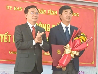 Ông Phan Nguyễn Hoàng Tân làm Giám đốc Sở NN-MT Lâm Đồng- Ảnh 1.