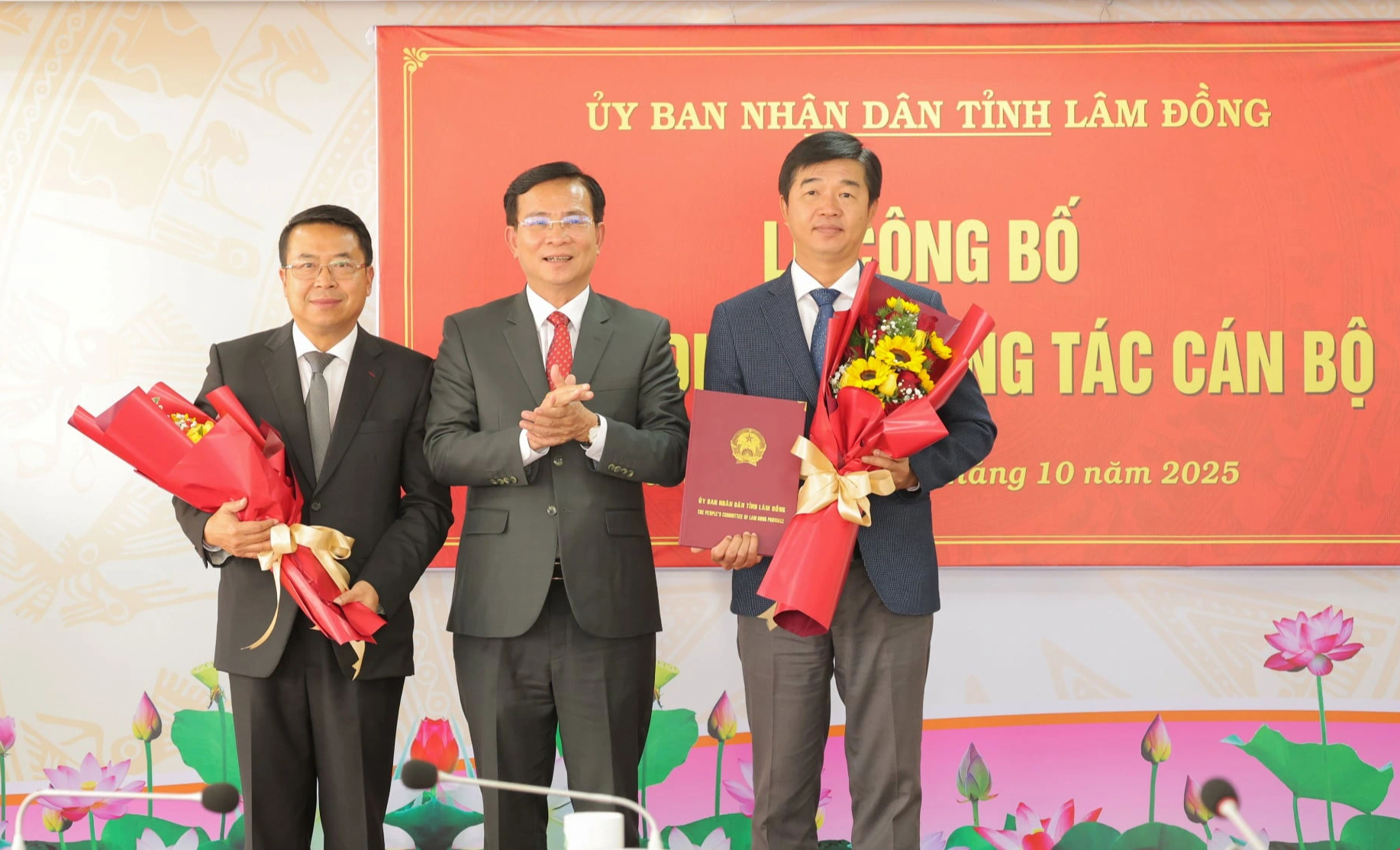 Lâm Đồng bổ nhiệm nhân sự chủ chốt các sở, ban ngành - Ảnh 3.